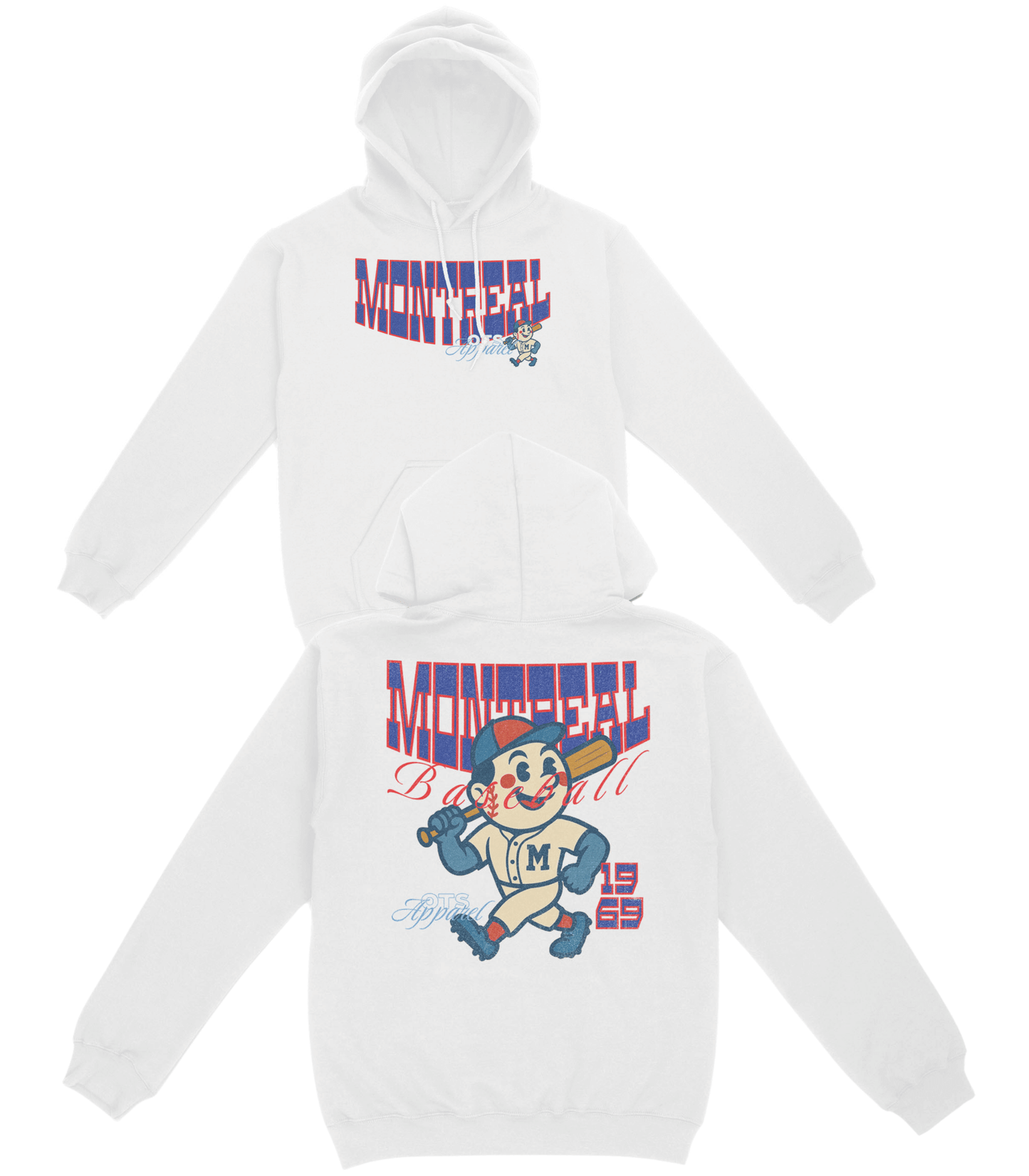 Montreal Since 1969 Basic Hoodie - Old Time Sports