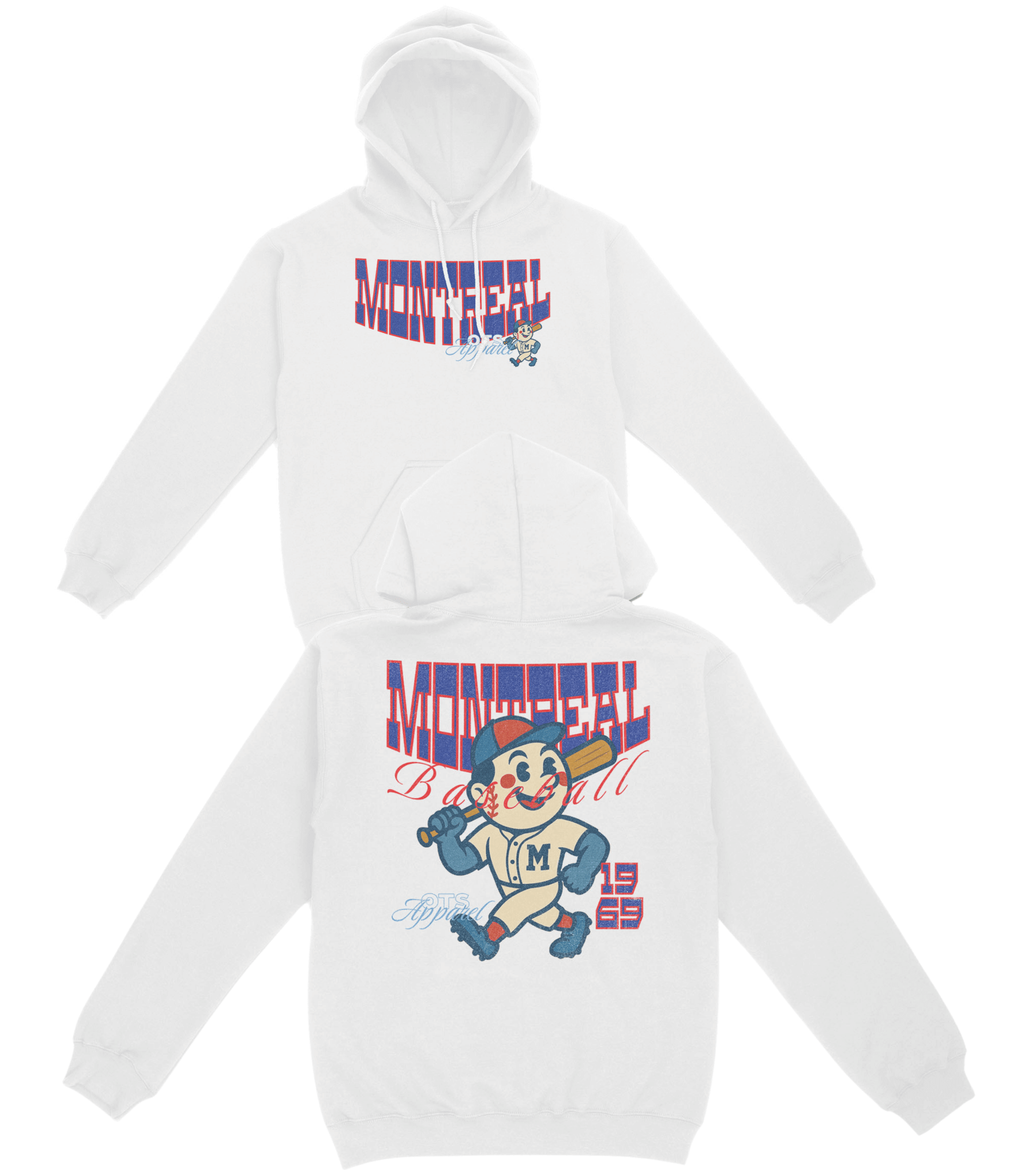 Montreal Since 1969 Basic Hoodie - Old Time Sports