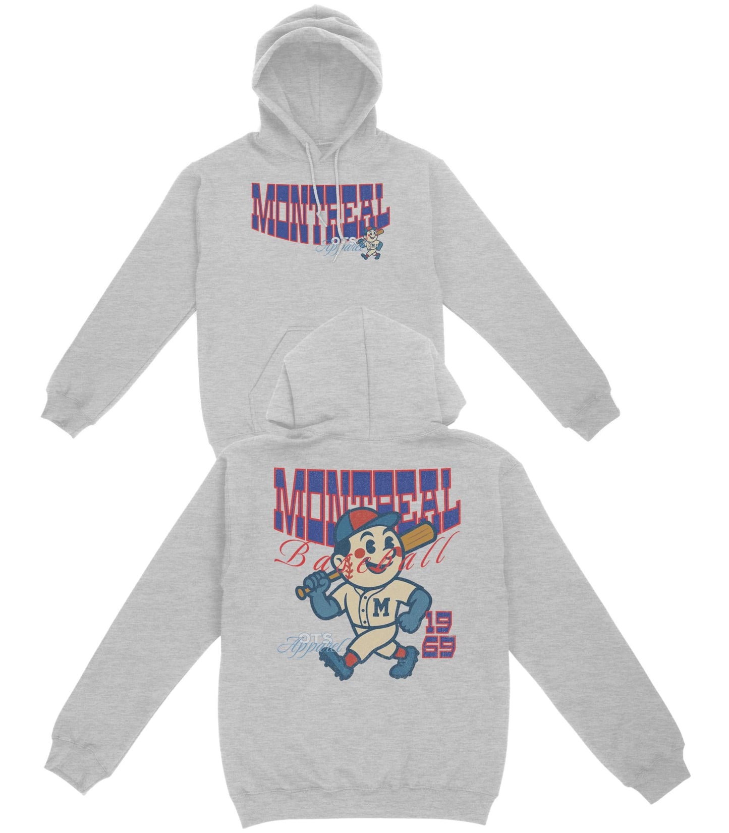 Montreal Since 1969 Basic Hoodie - Old Time Sports