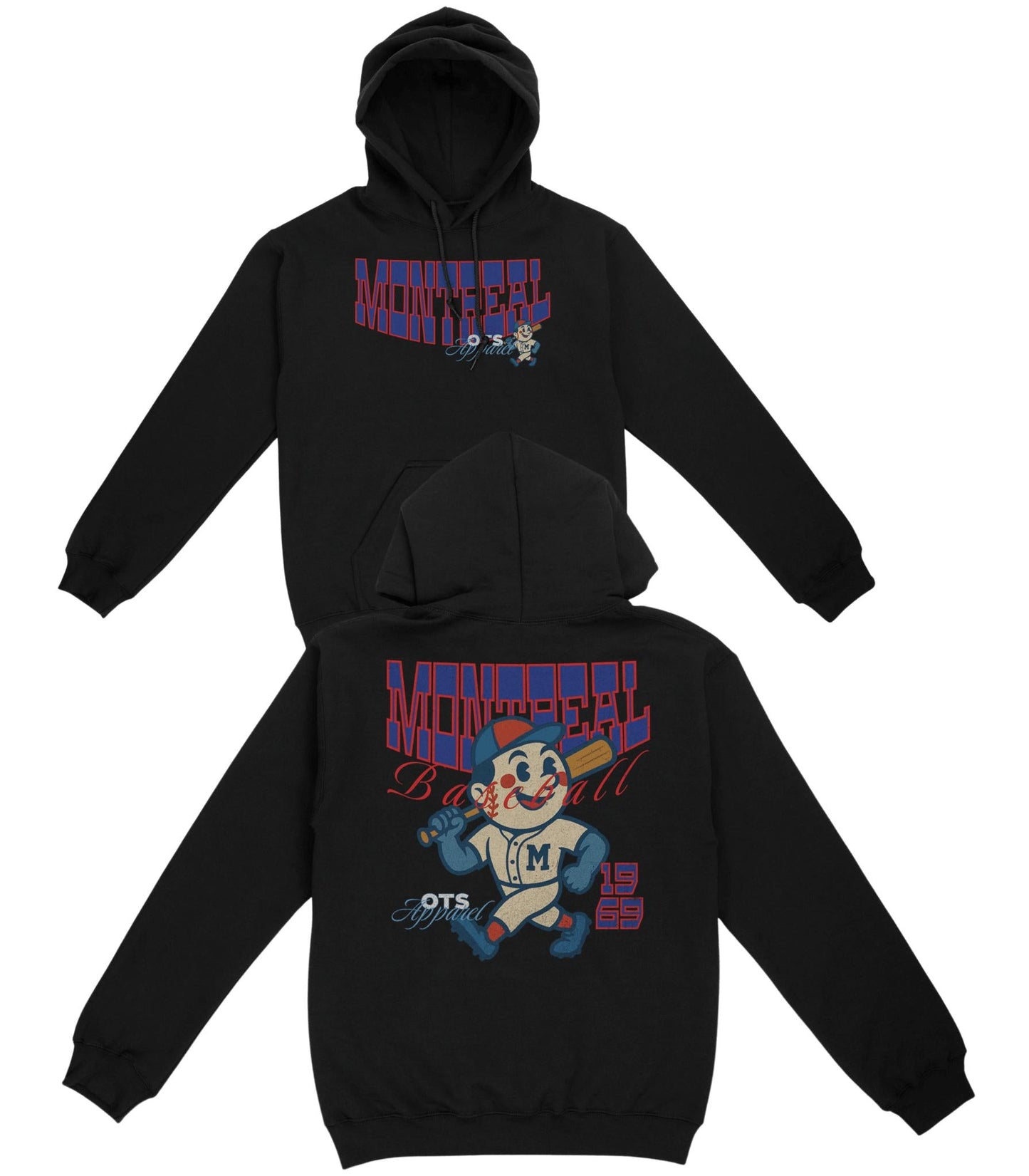 Montreal Since 1969 Basic Hoodie - Old Time Sports