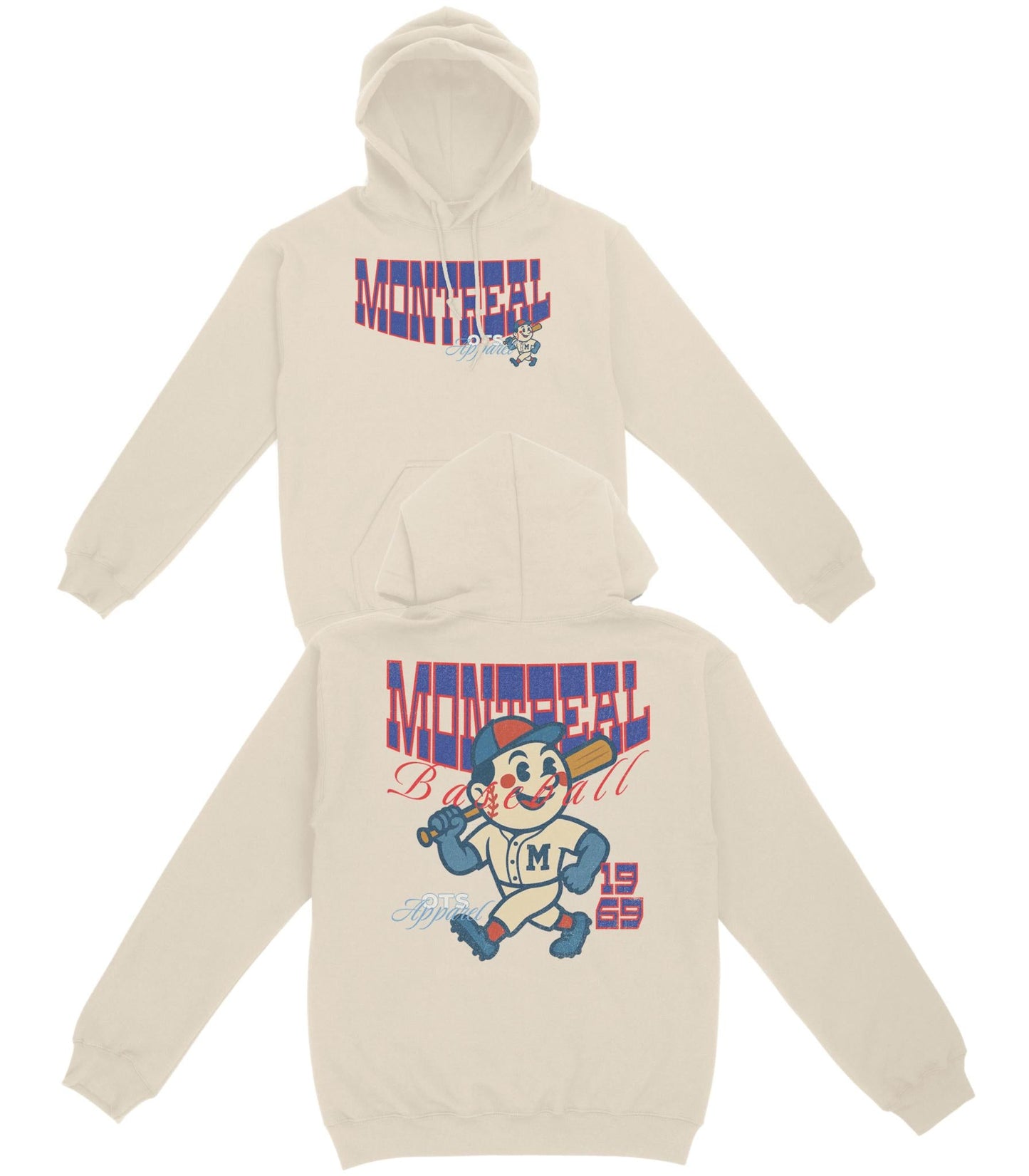 Montreal Since 1969 Basic Hoodie - Old Time Sports