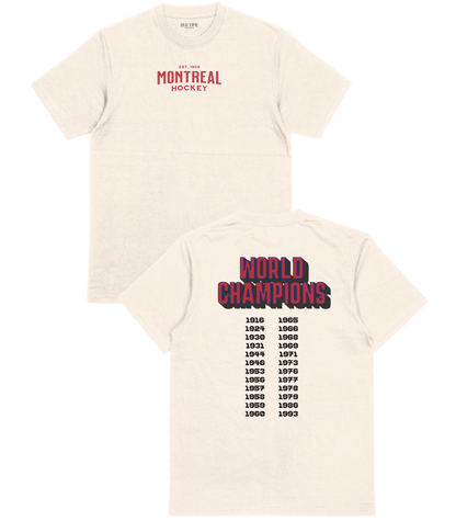 Montreal World Champions T-Shirt - Old Time Sports