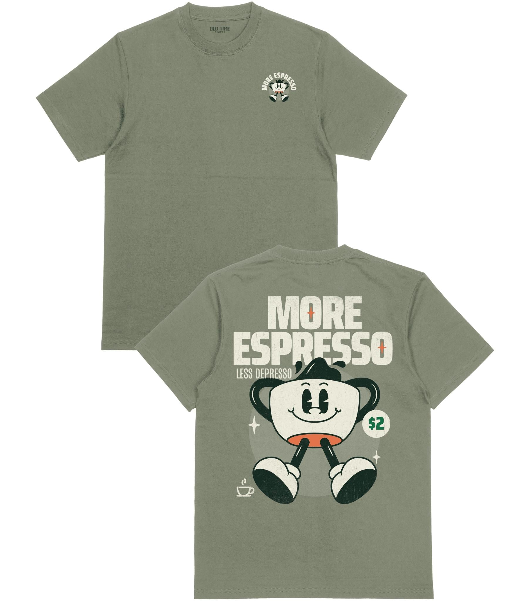 More Espresso T-Shirt - Old Time Sports