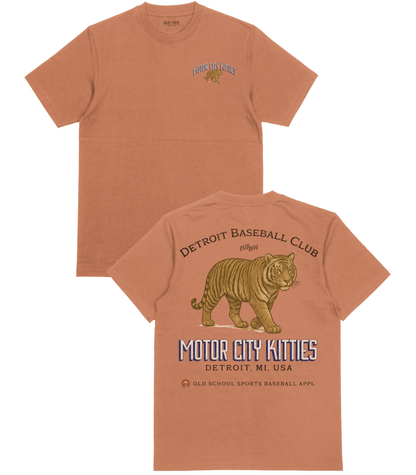 Motor City Kitties T-Shirt - Old Time Sports