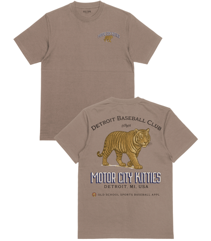Motor City Kitties T-Shirt - Old Time Sports