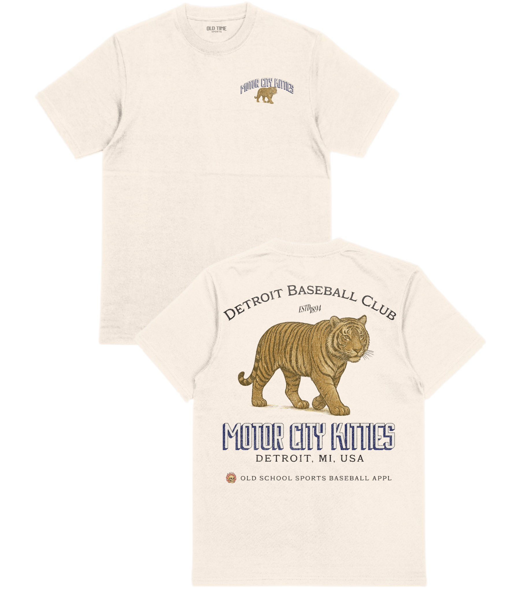 Motor City Kitties T-Shirt - Old Time Sports