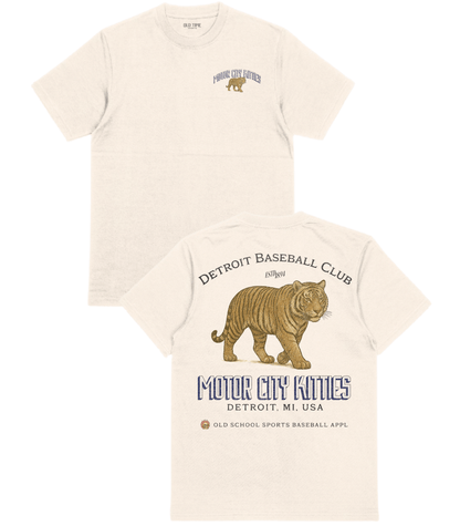 Motor City Kitties T-Shirt - Old Time Sports