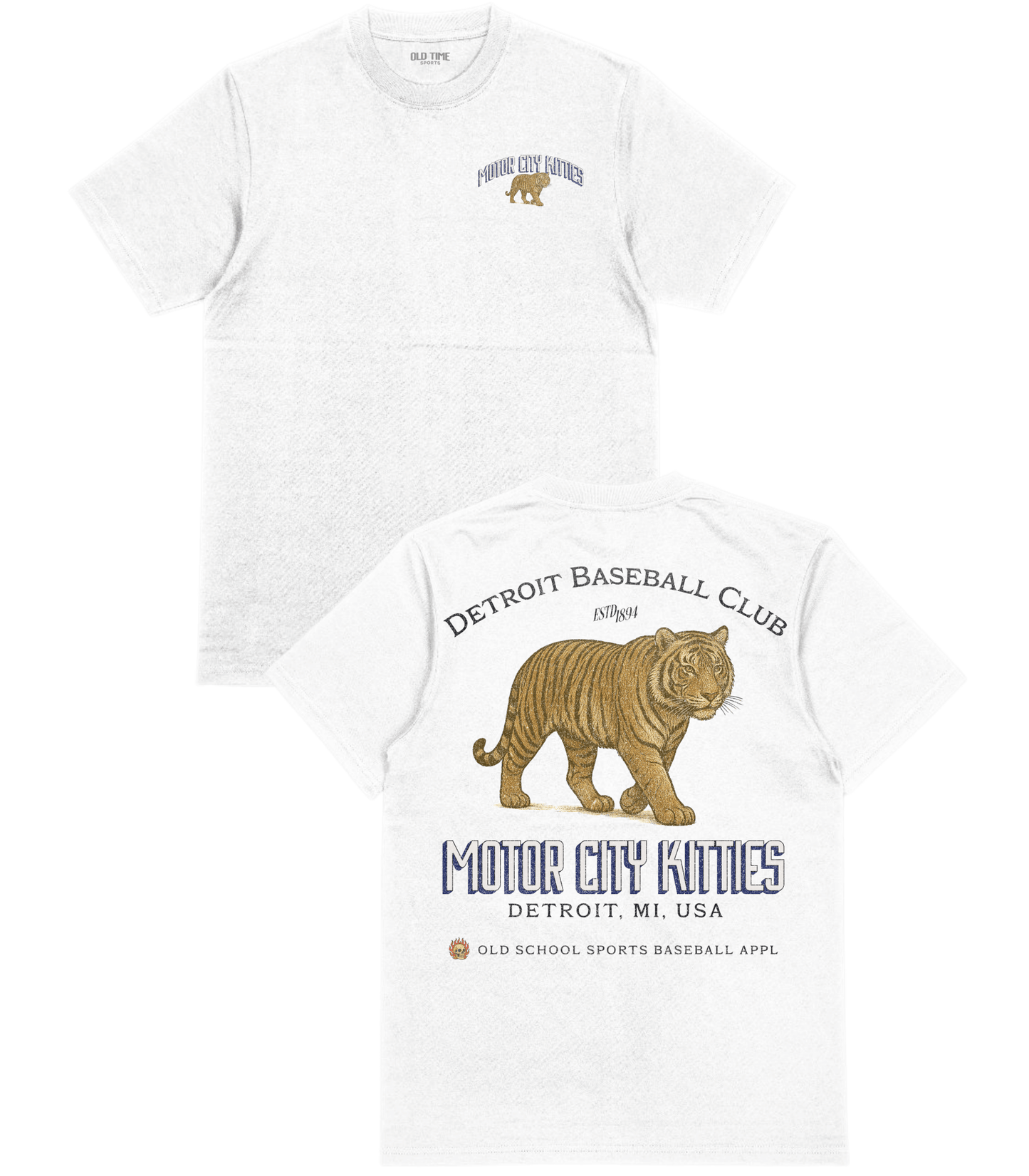 Motor City Kitties T-Shirt - Old Time Sports