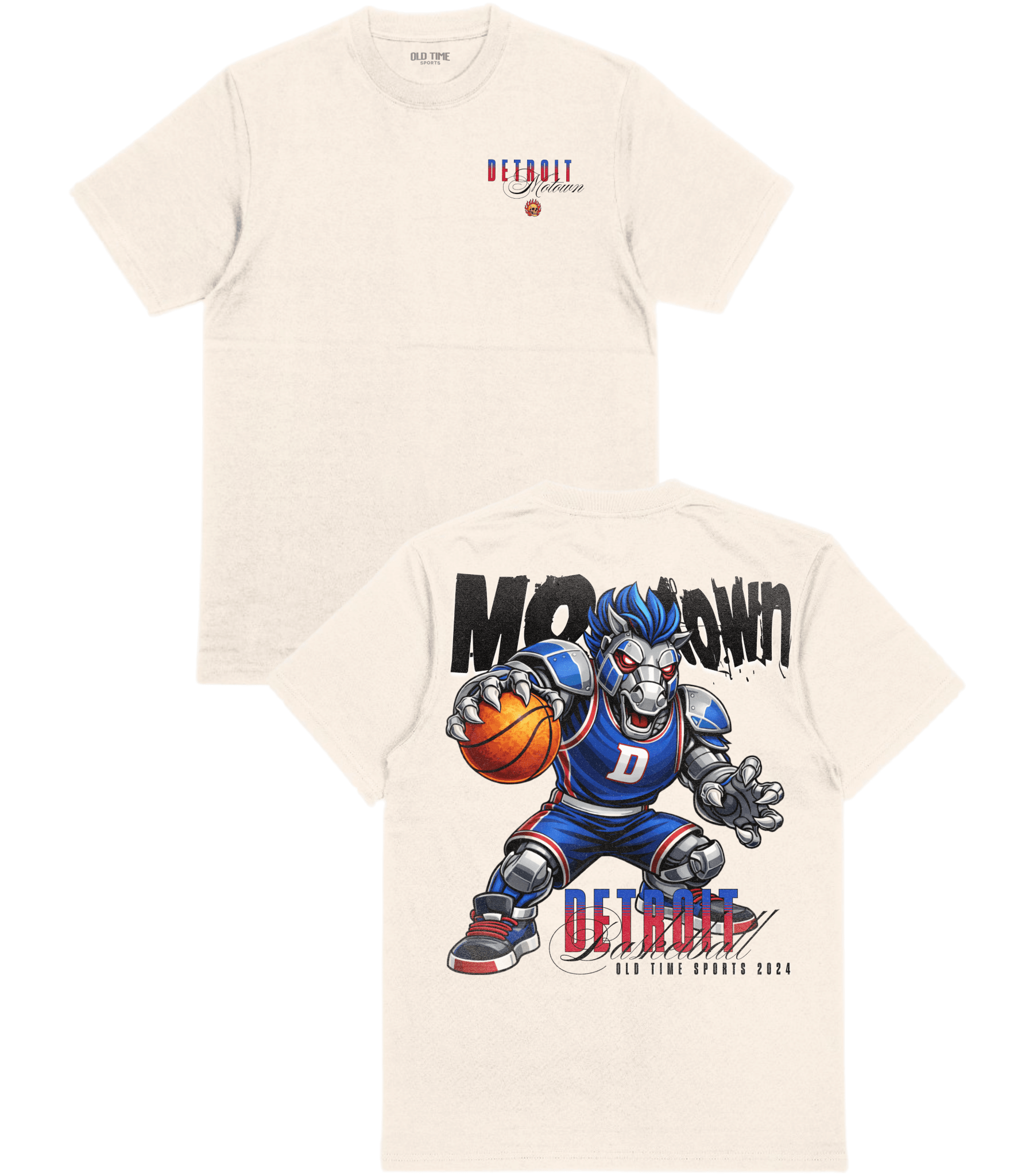 Motown Basketball T-Shirt - Old Time Sports
