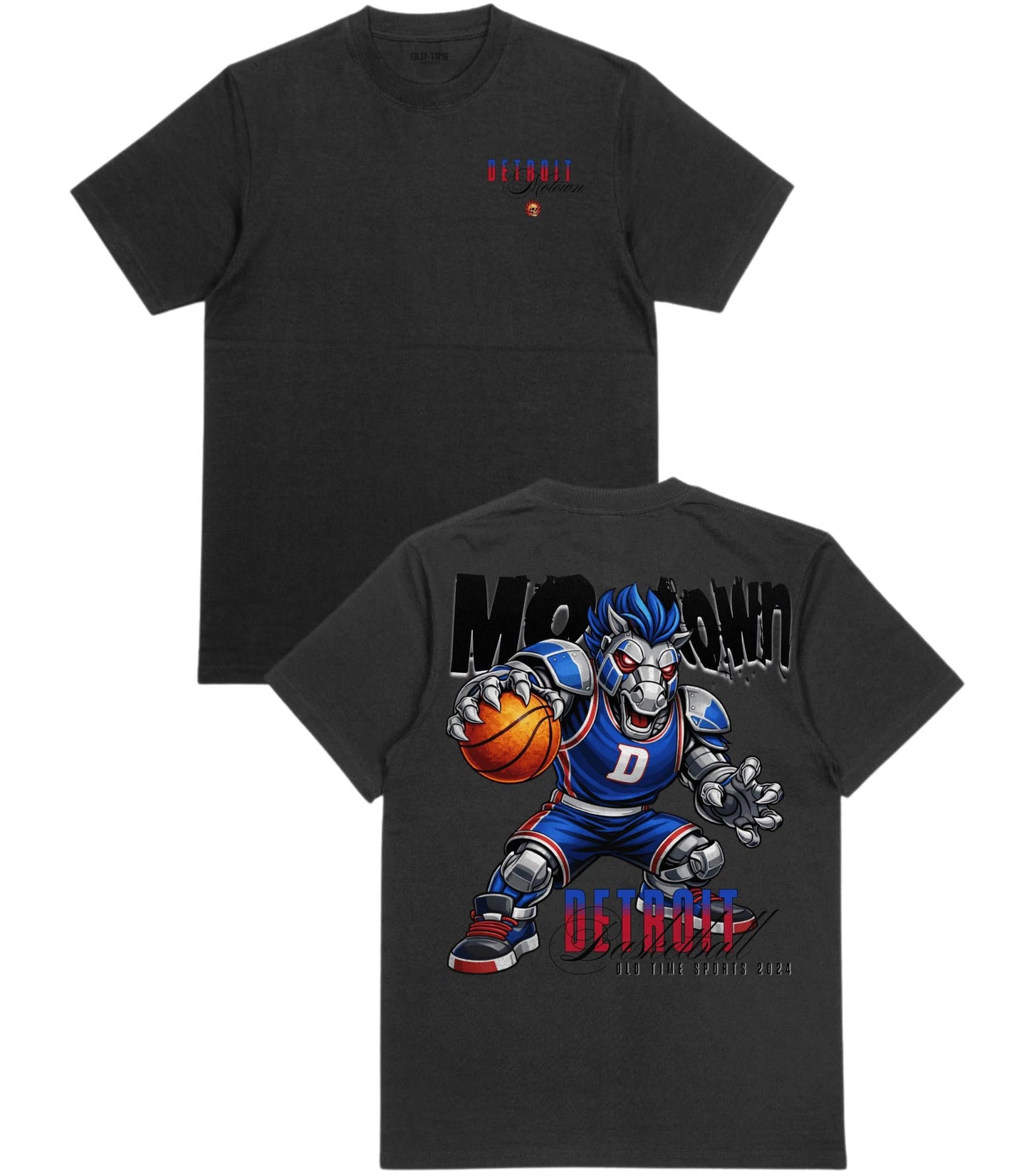 Motown Basketball T-Shirt - Old Time Sports
