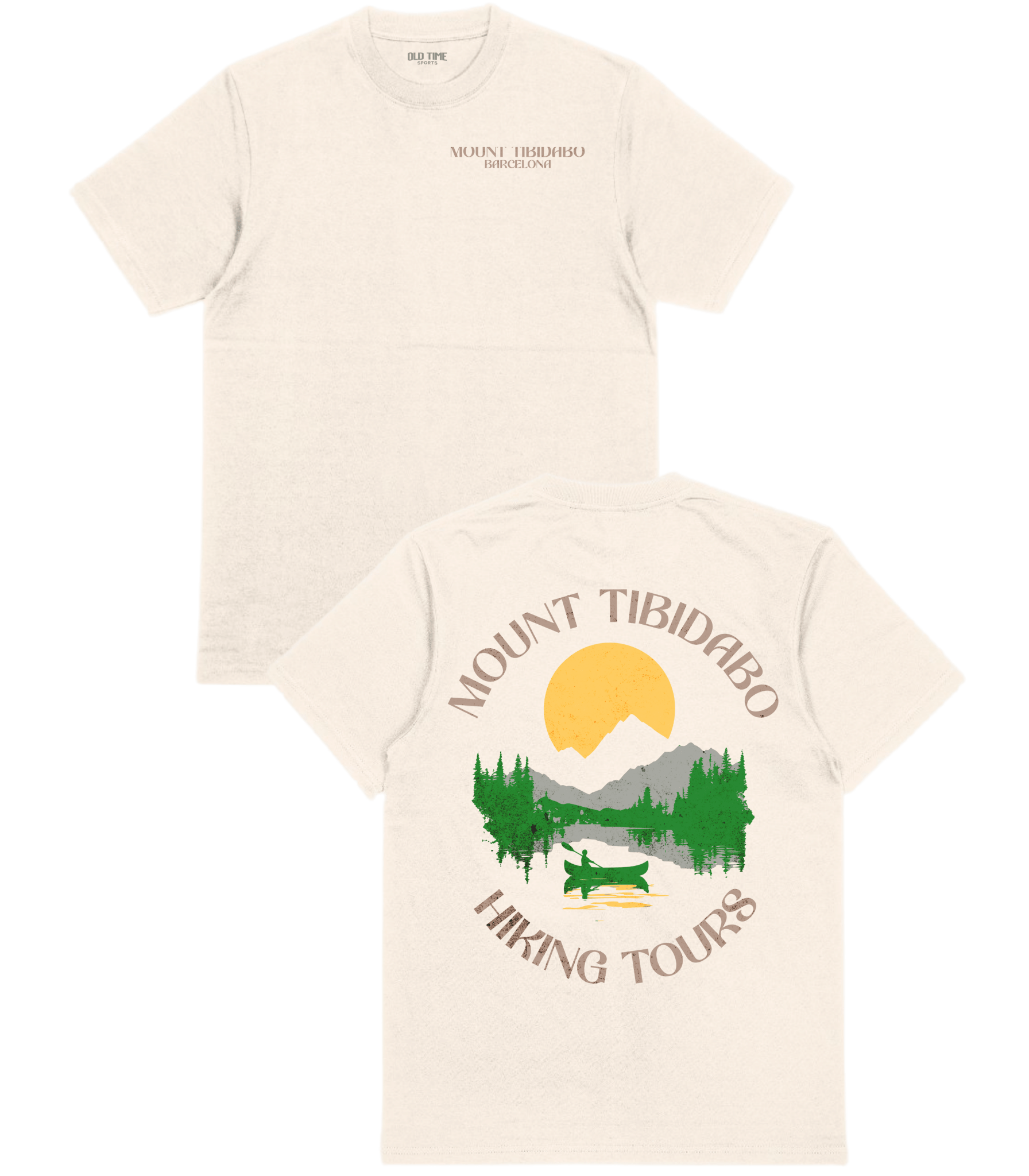 Mount Tibidabo T-Shirt - Old Time Sports