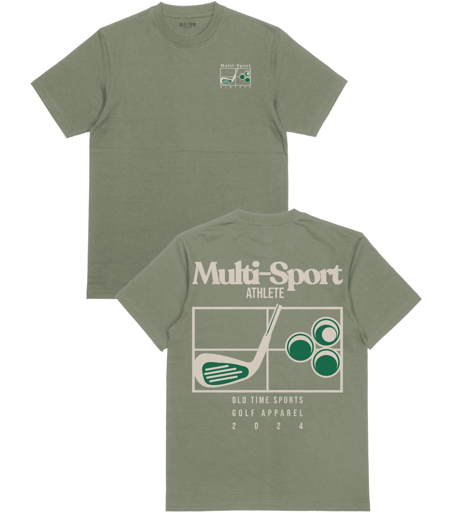 Multi - Sport Athlete T-Shirt - Old Time Sports