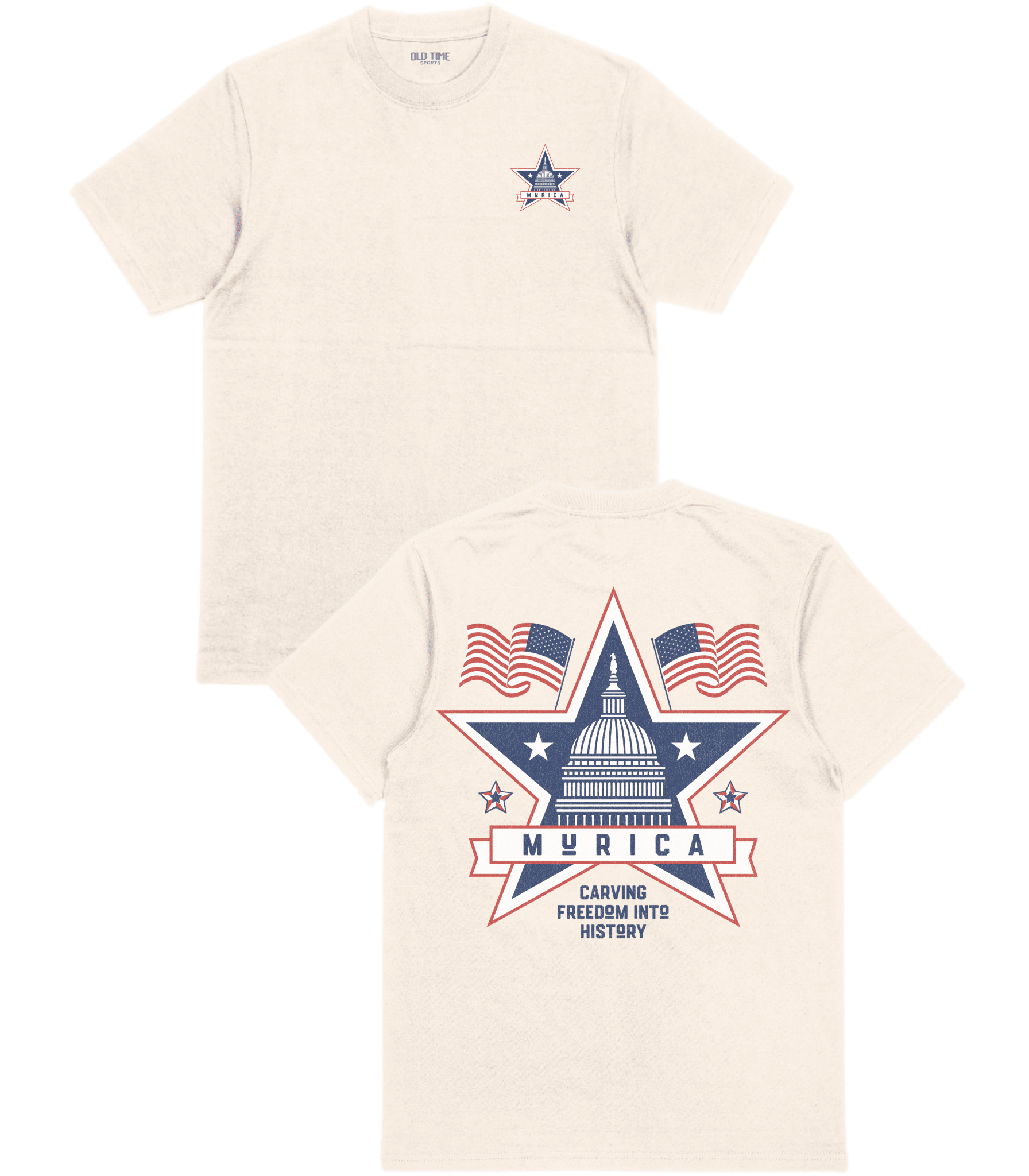 'Murica T-Shirt - Old Time Sports