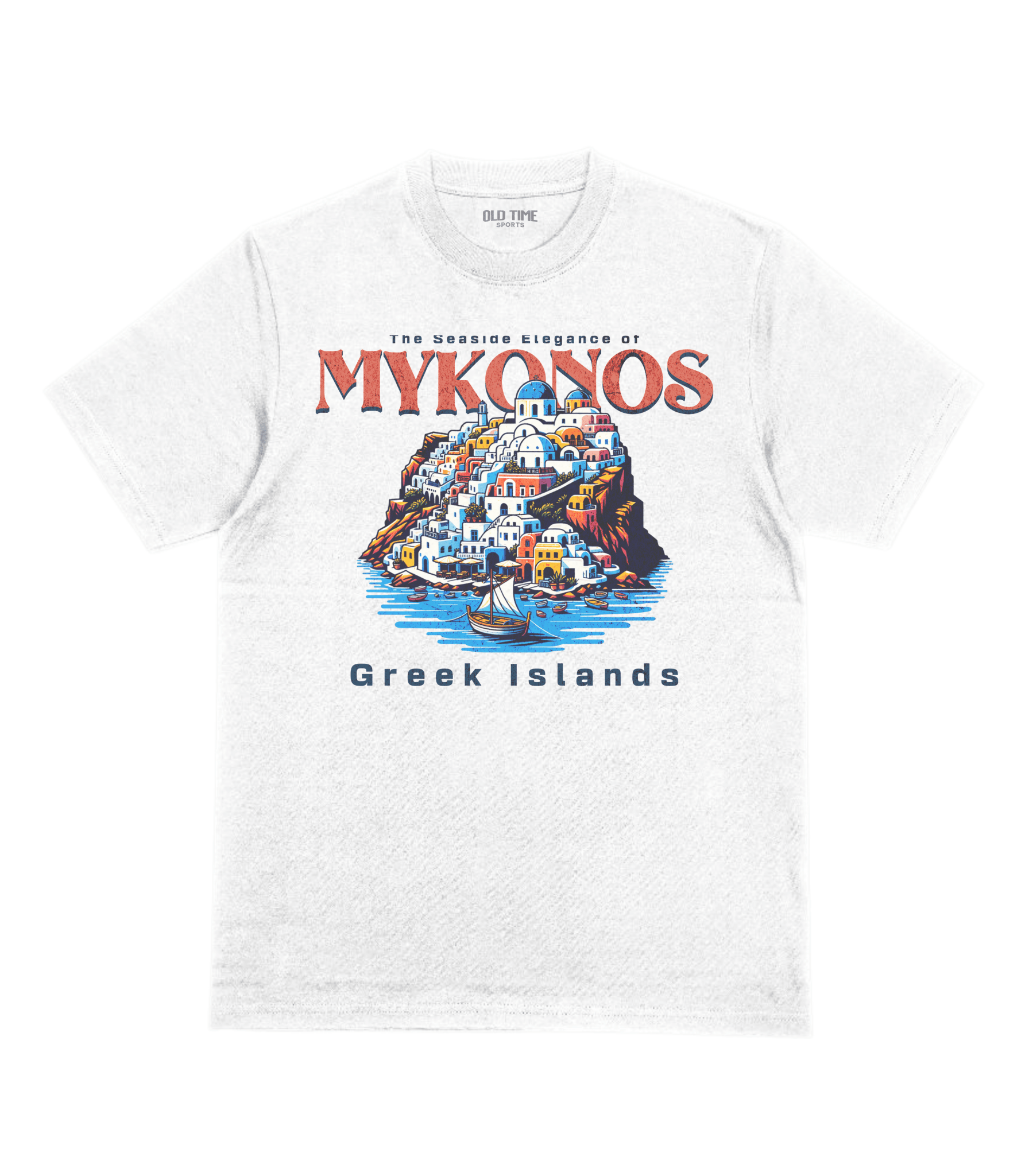 Mykonos T-Shirt - Old Time Sports