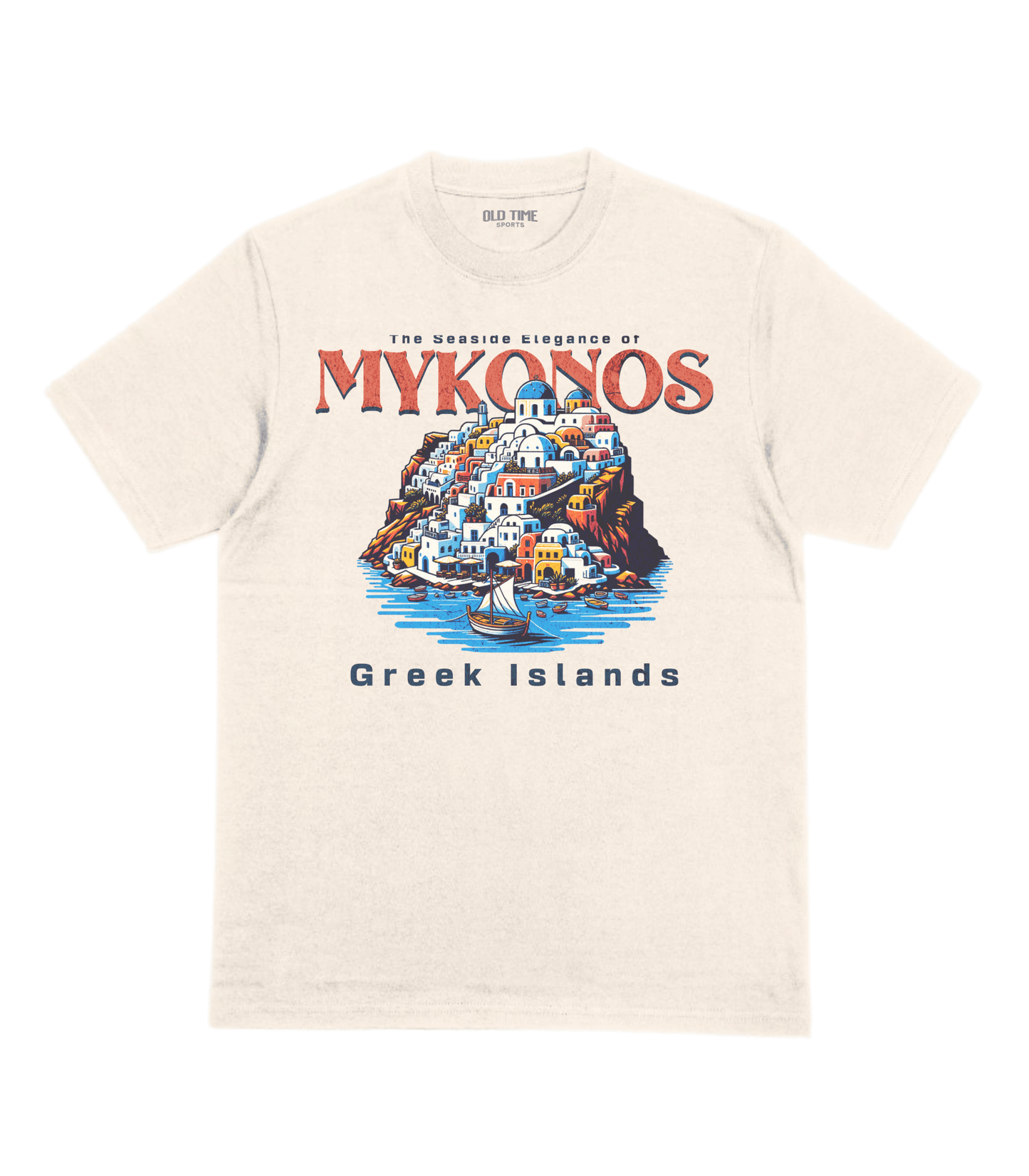 Mykonos T-Shirt - Old Time Sports