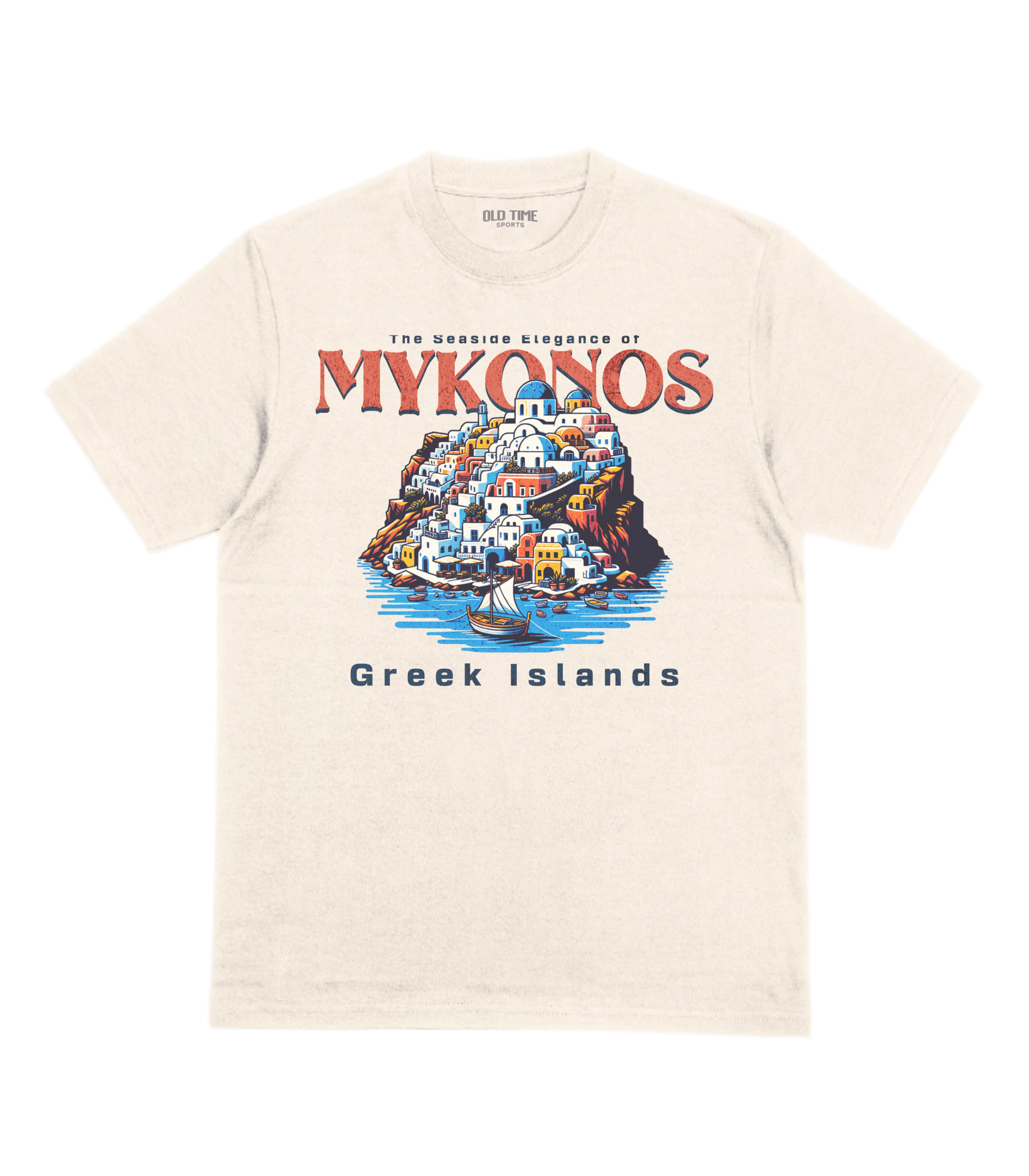 Mykonos T-Shirt - Old Time Sports