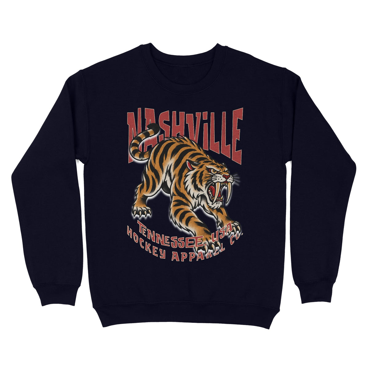 Nashville Hockey Appl. Crewneck - Old Time Sports