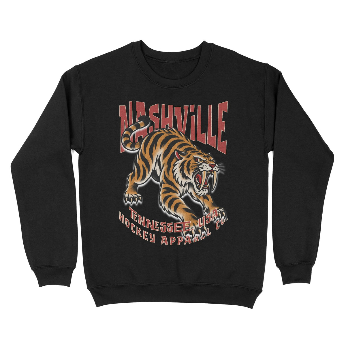 Nashville Hockey Appl. Crewneck - Old Time Sports