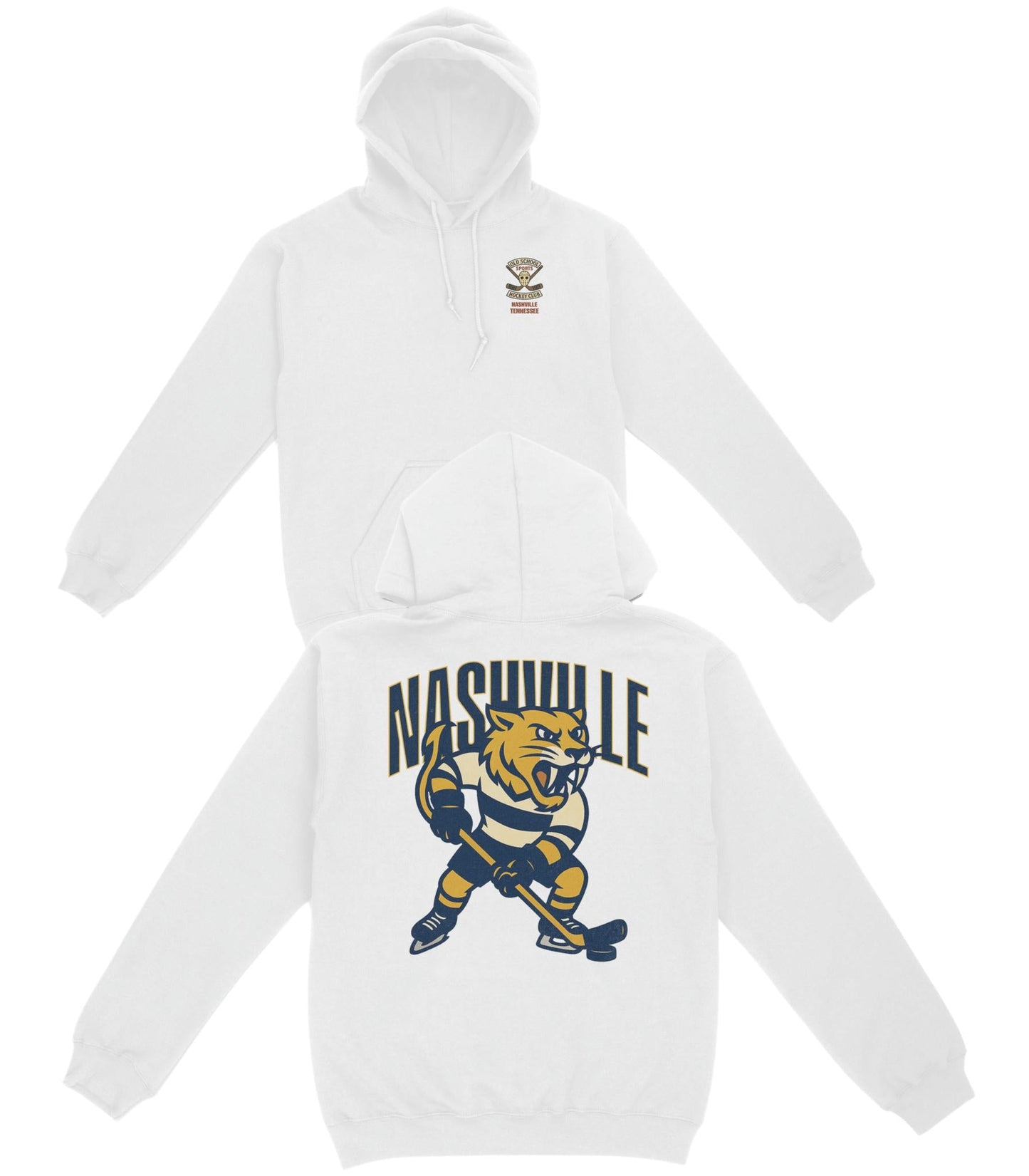 Nashville Hockey v1 Basic Hoodie