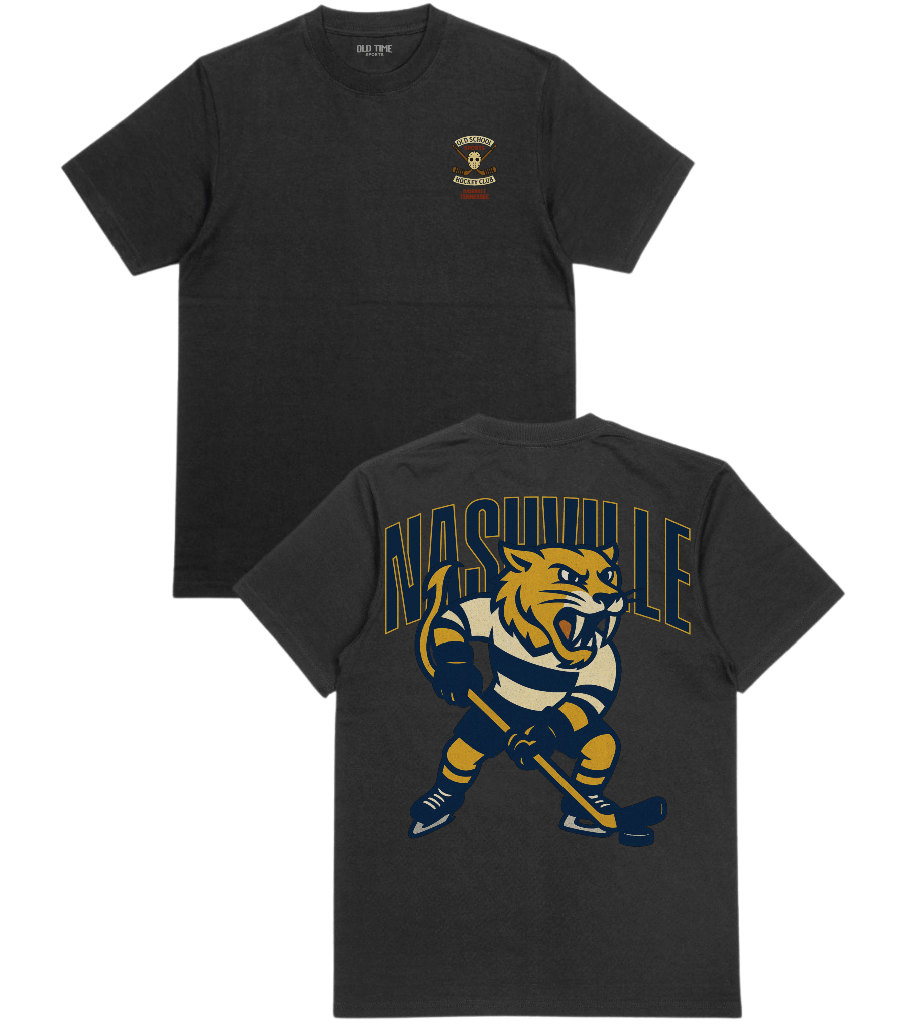 Nashville Hockey v1 T-Shirt - Old Time Sports