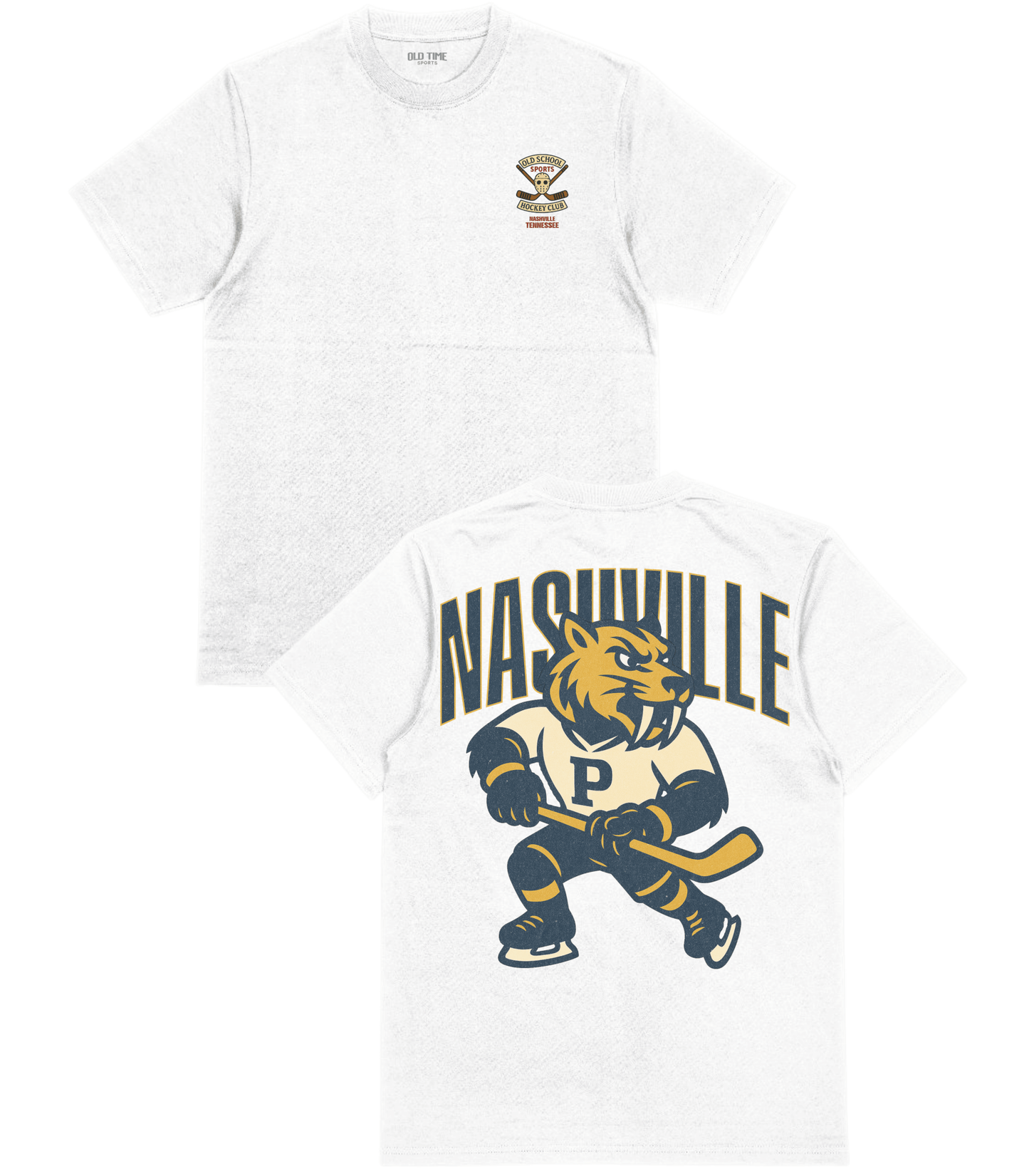 Nashville Hockey v2 T-Shirt - Old Time Sports