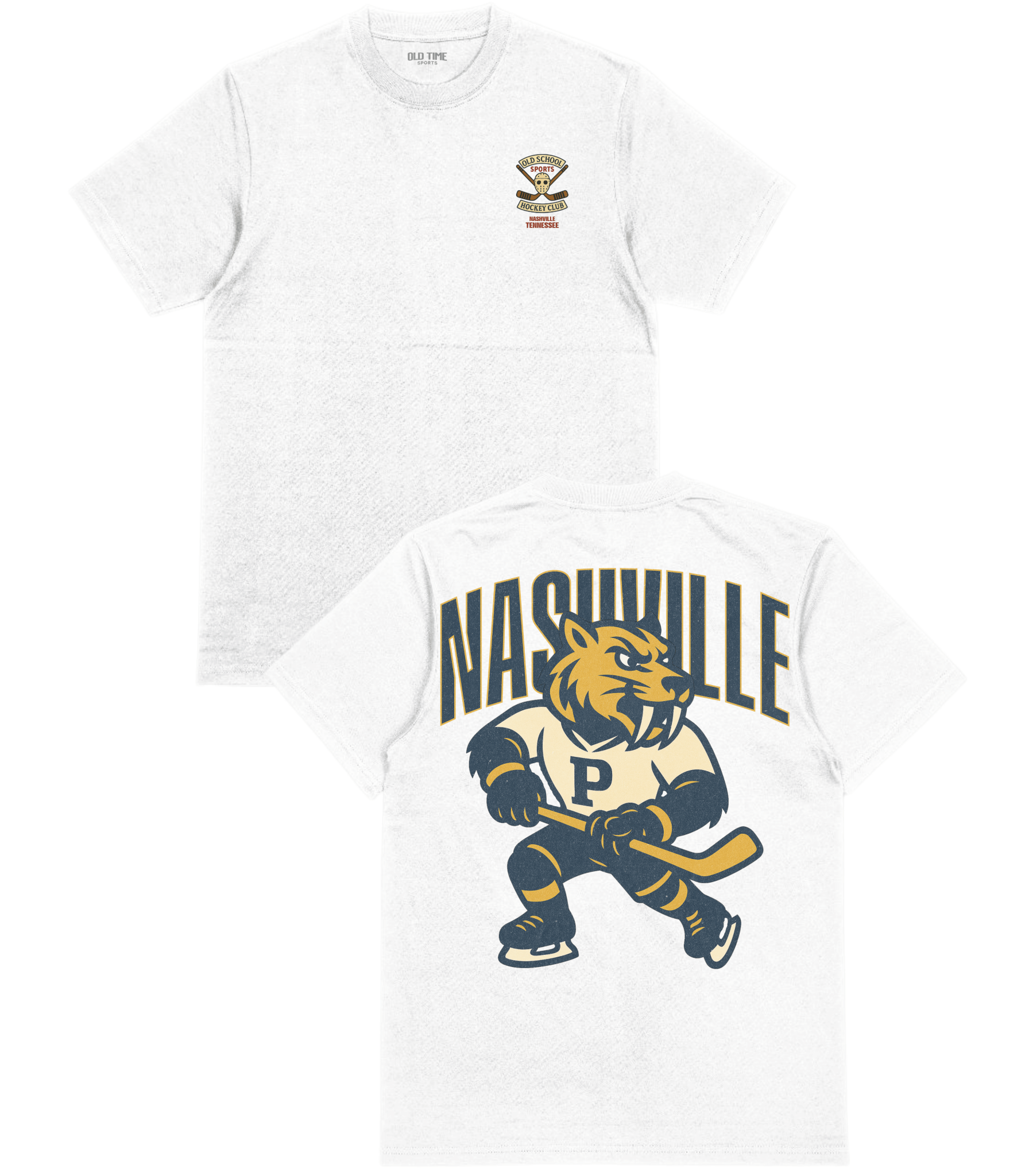 Nashville Hockey v2 T-Shirt - Old Time Sports
