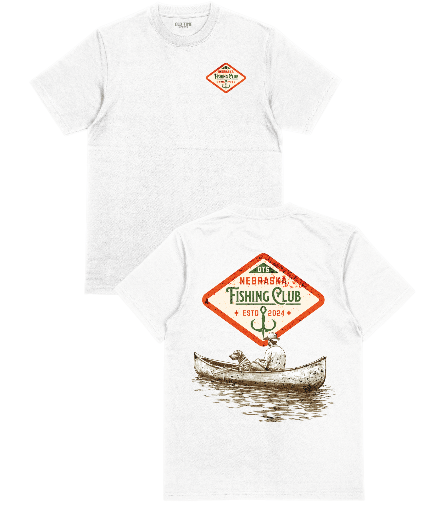Nebraska Fishing T-Shirt - Old Time Sports