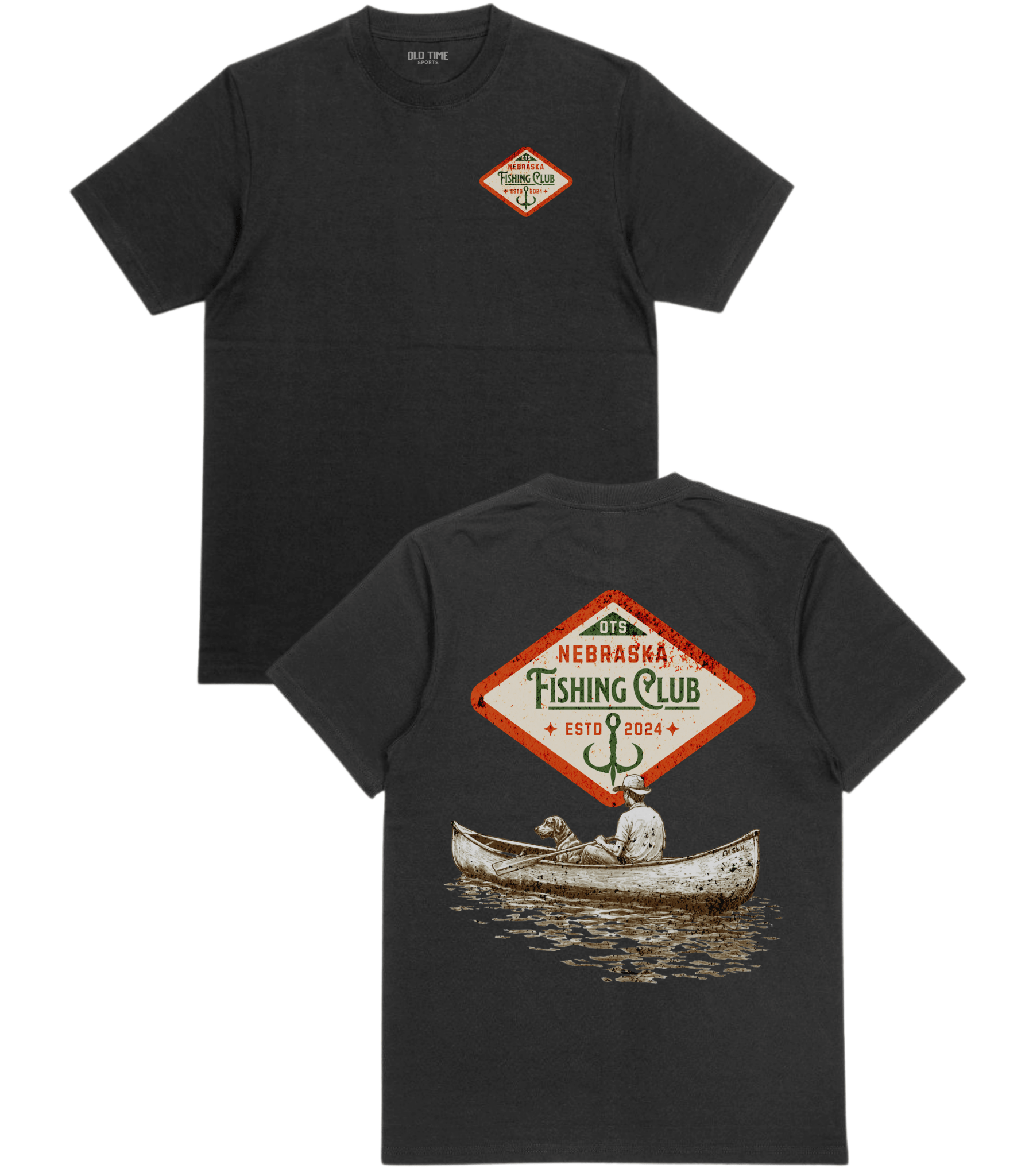 Nebraska Fishing T-Shirt - Old Time Sports