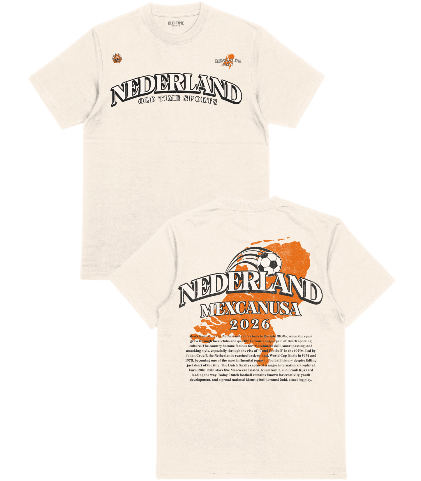 Nederland Kit T-Shirt - Old Time Sports