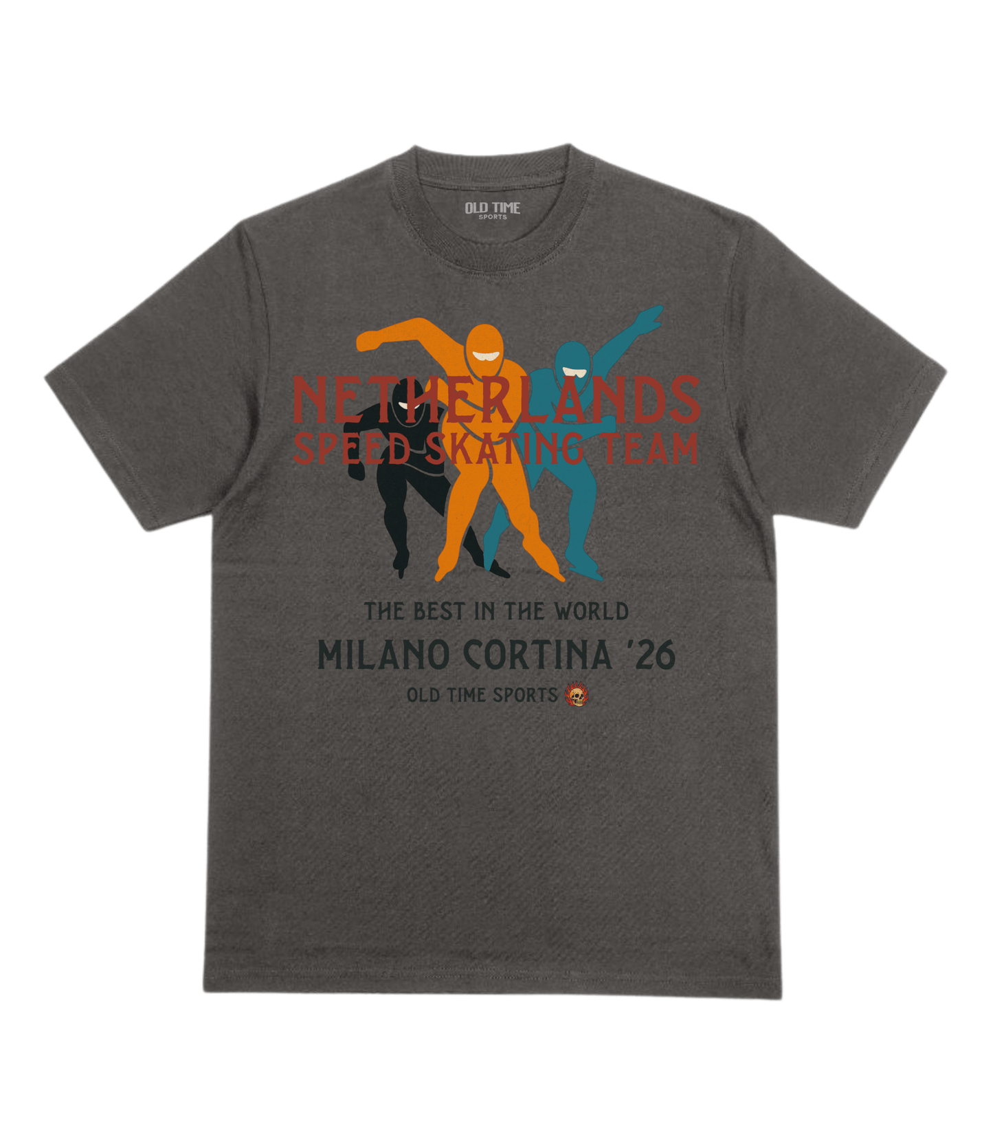 Netherlands Speed Skating v2 T-Shirt - Old Time Sports