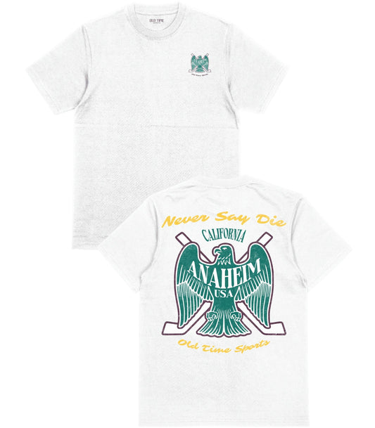 Never Say Die T-Shirt - Old Time Sports