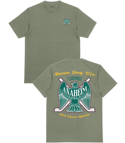 Never Say Die T-Shirt - Old Time Sports