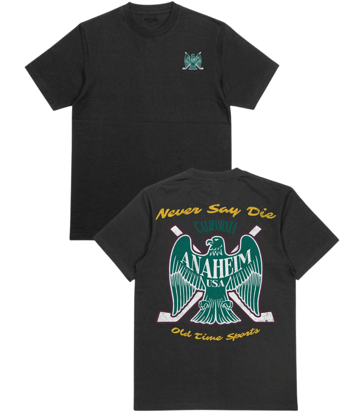 Never Say Die T-Shirt - Old Time Sports