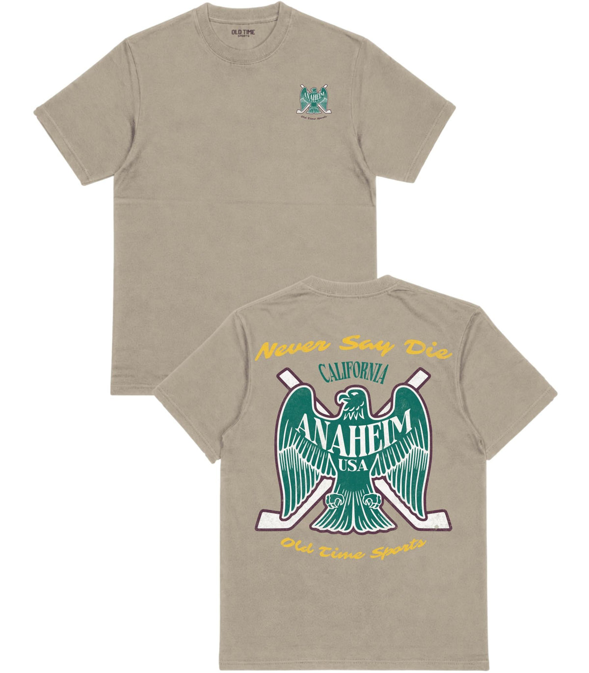 Never Say Die T-Shirt - Old Time Sports