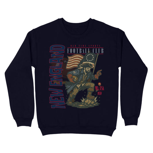 New England Football Basic Crewneck - Old Time Sports