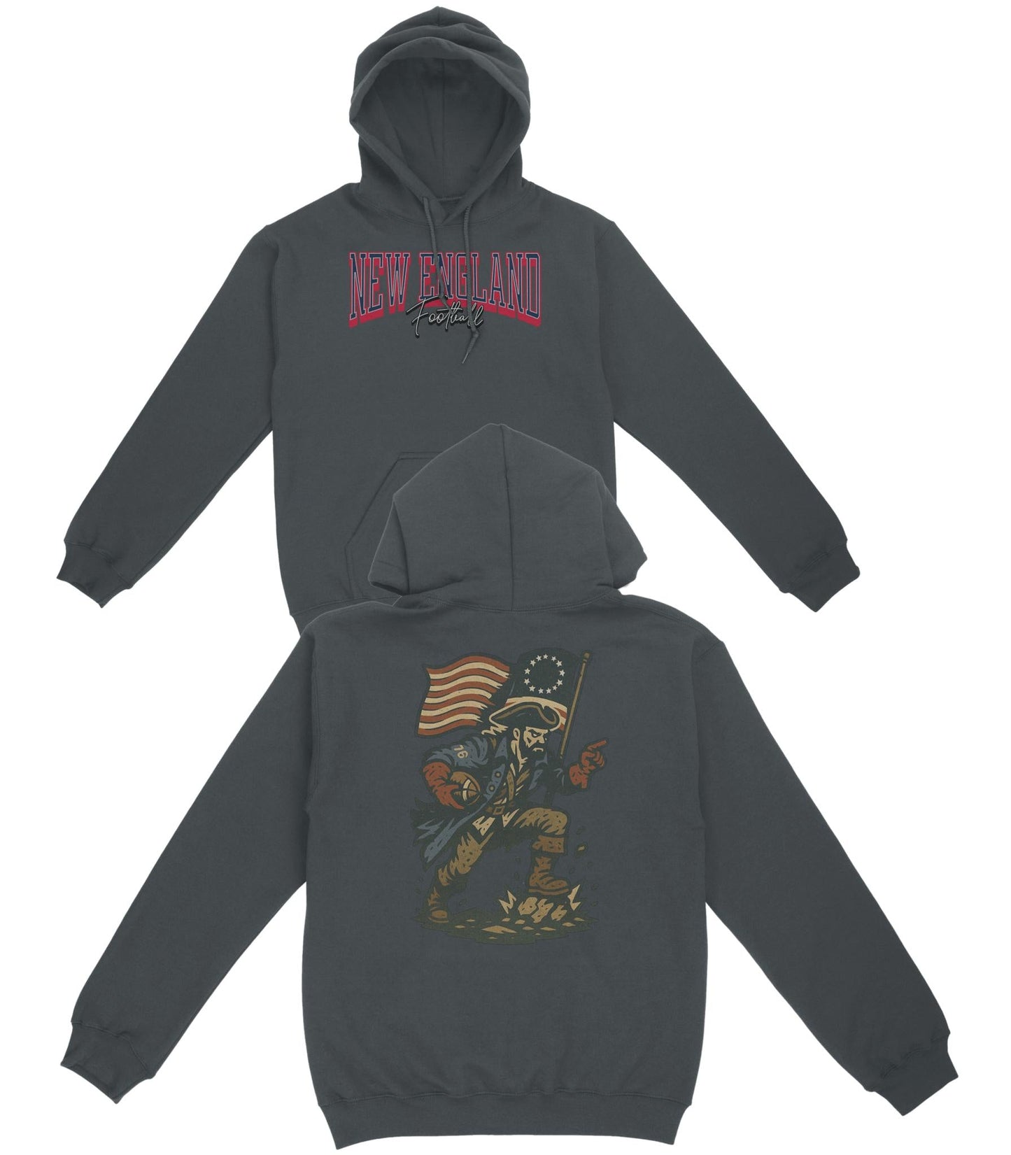 New England Football Basic Hoodie