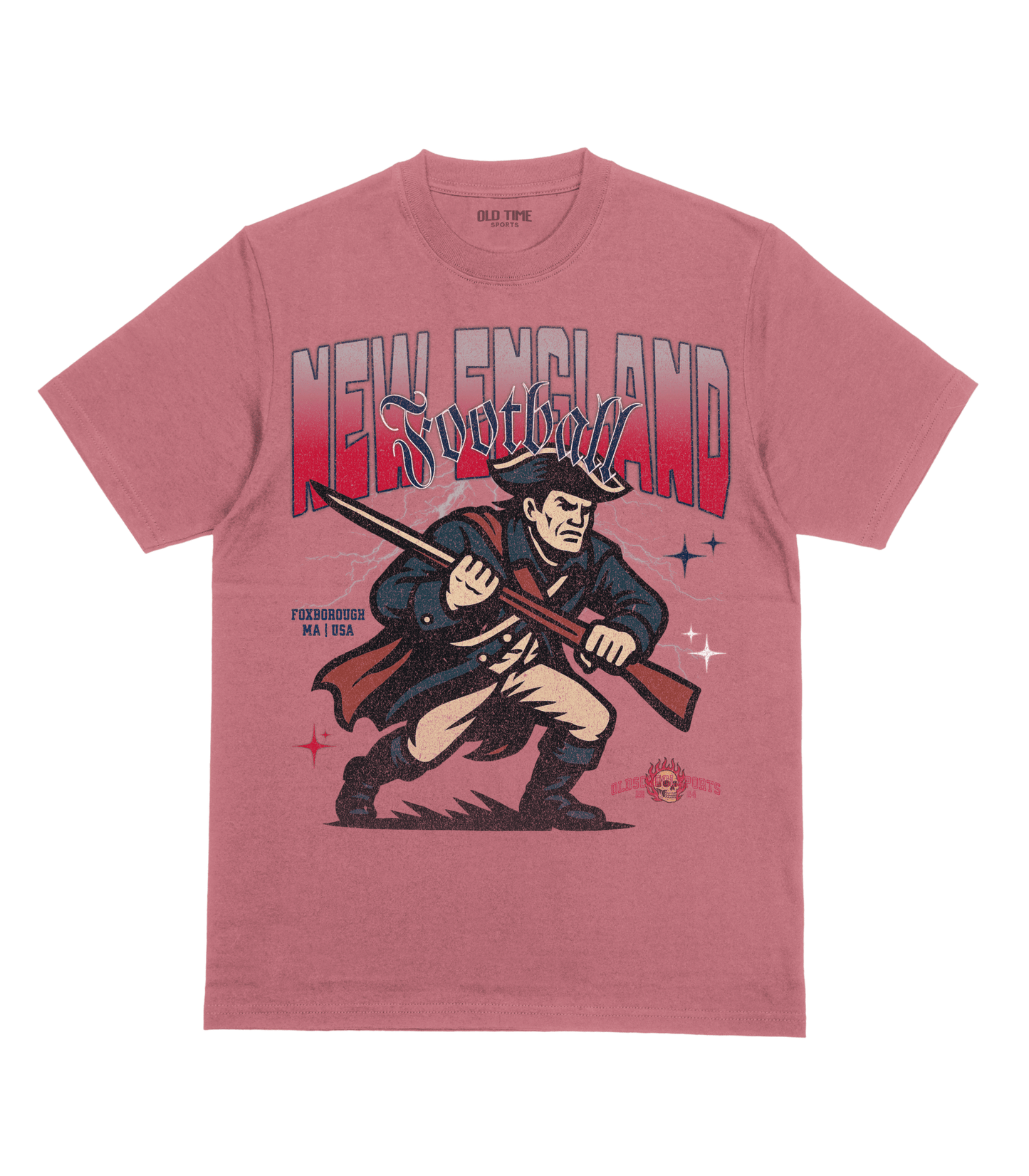 New England Football Club v2 T-Shirt - Old Time Sports