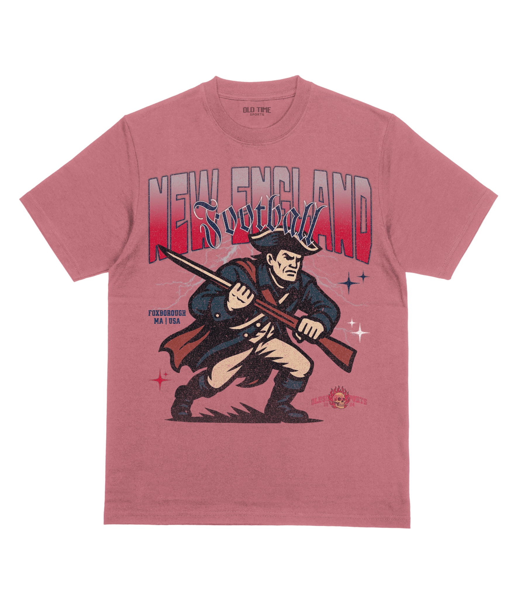 New England Football Club v2 T-Shirt - Old Time Sports