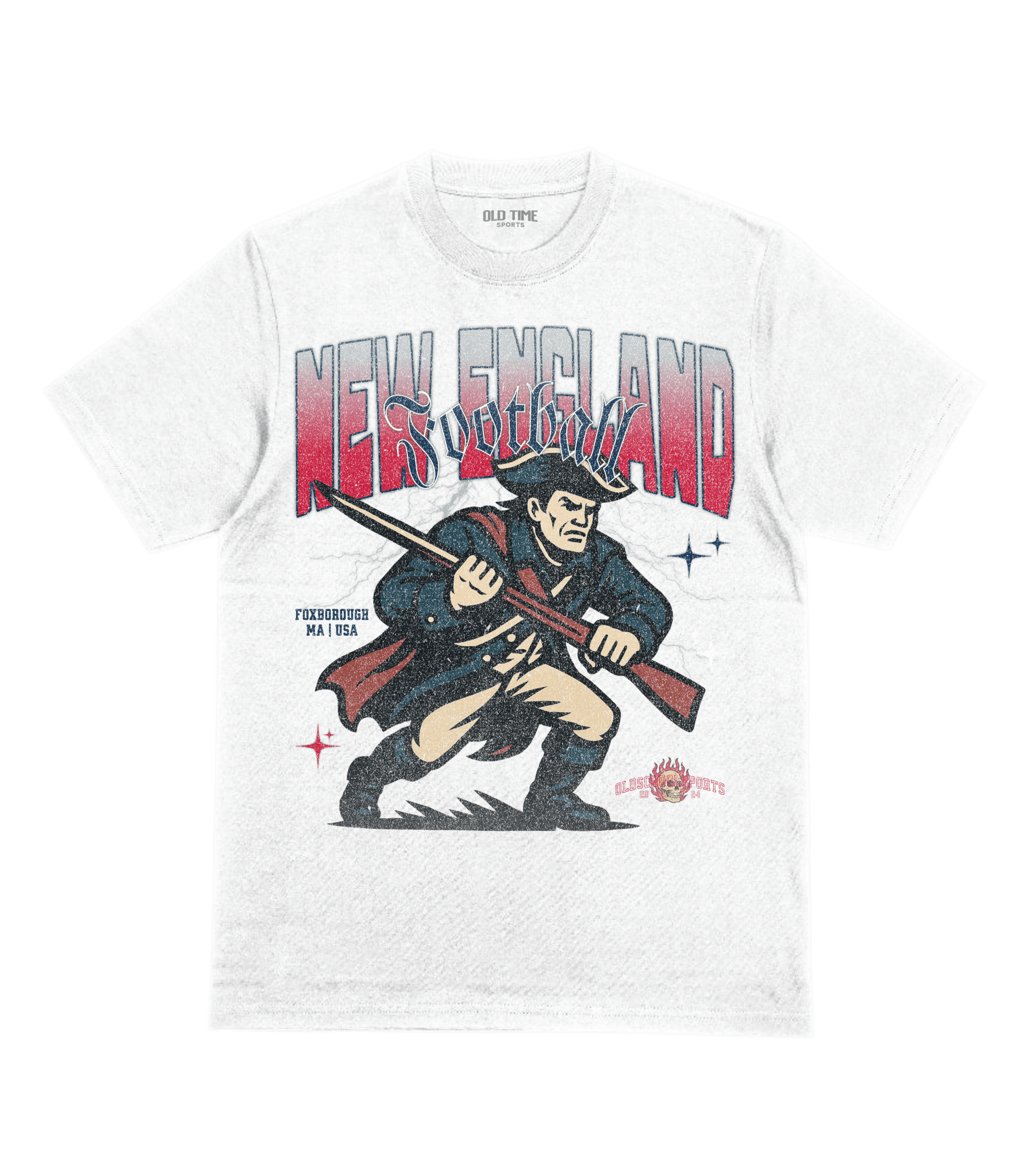 New England Football Club v2 T-Shirt - Old Time Sports