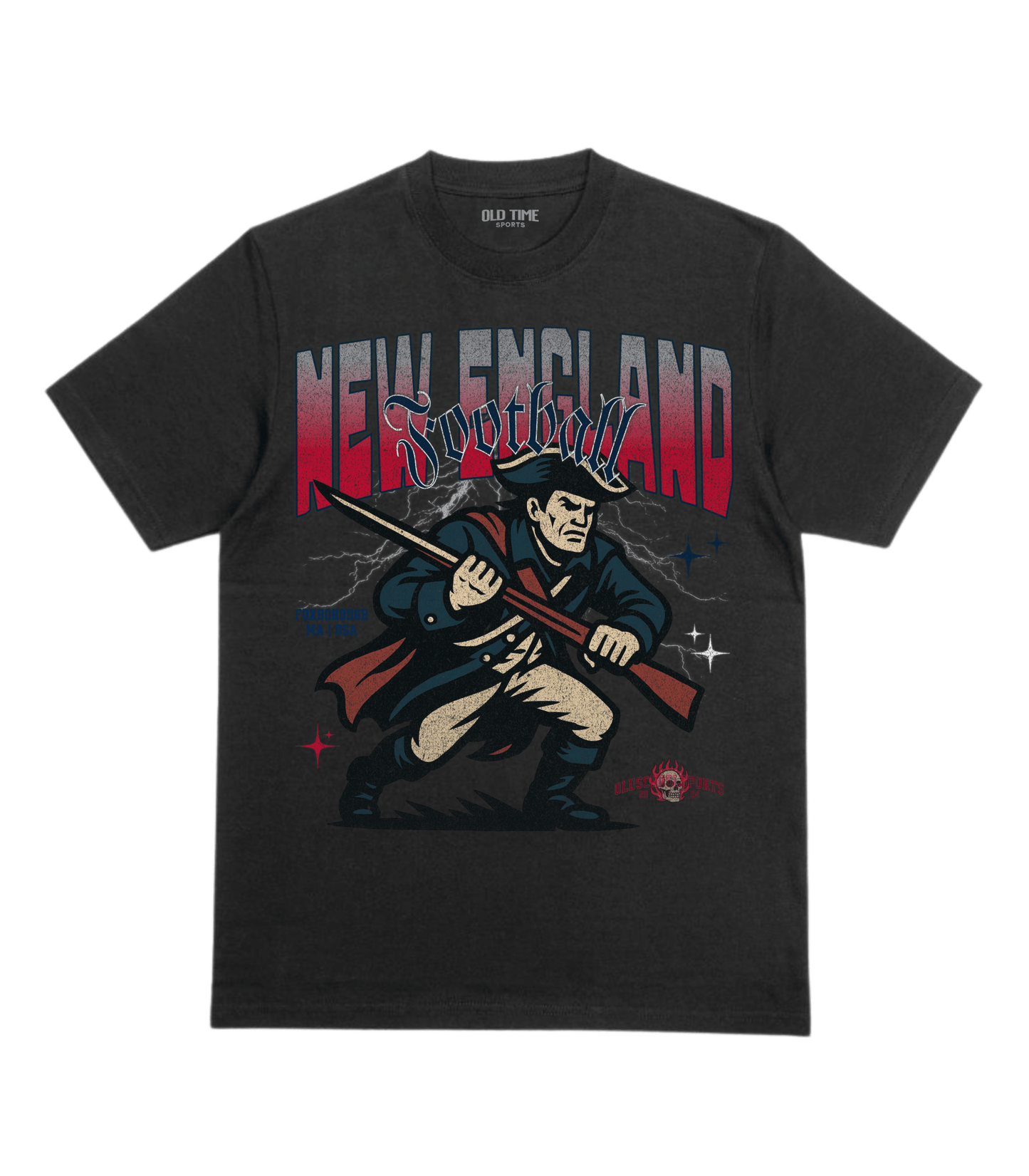 New England Football Club v2 T-Shirt - Old Time Sports