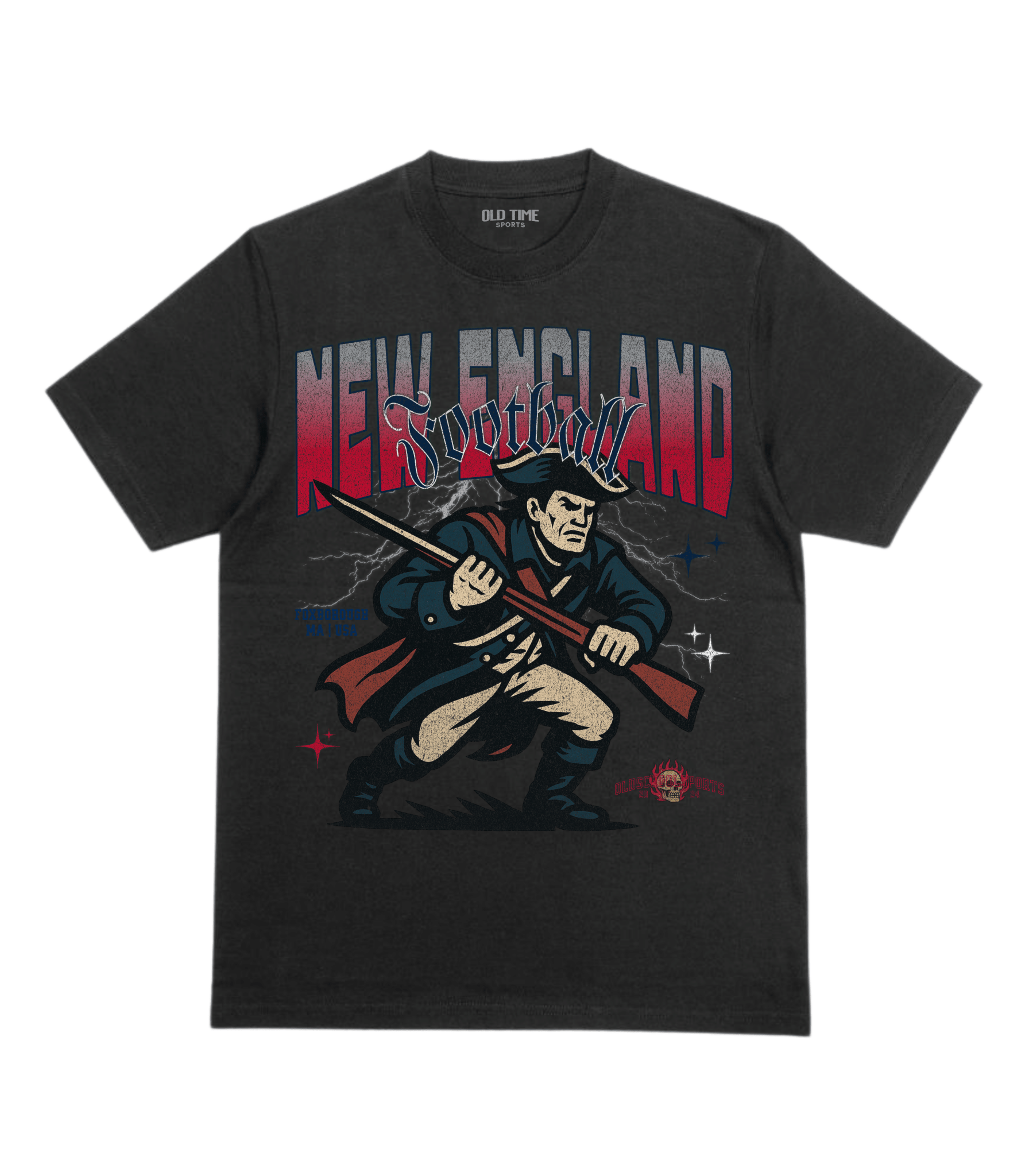 New England Football Club v2 T-Shirt - Old Time Sports