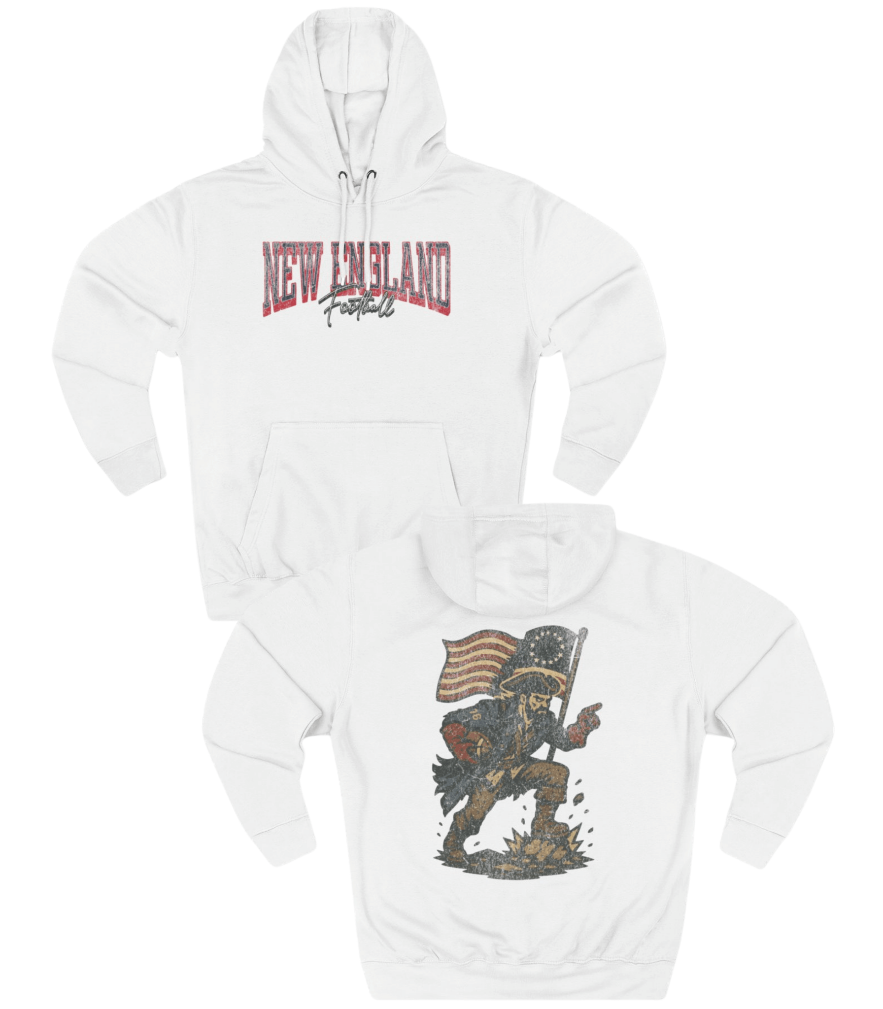 New England Football Hoodie - Old Time Sports