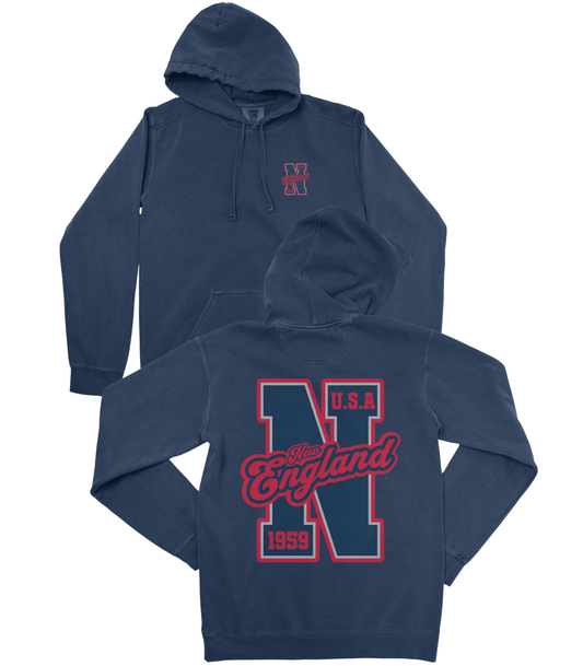New England Football Premium Hoodie - Old Time Sports