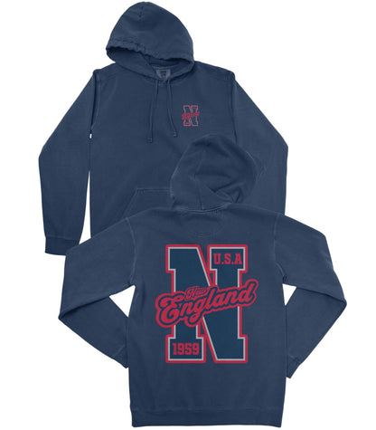 New England Football Premium Hoodie - Old Time Sports