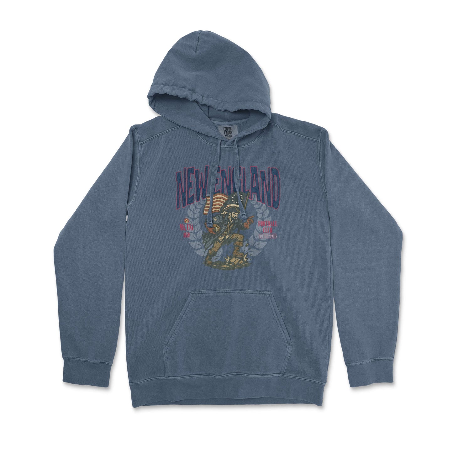 New England Football Premium Hoodie - Old Time Sports