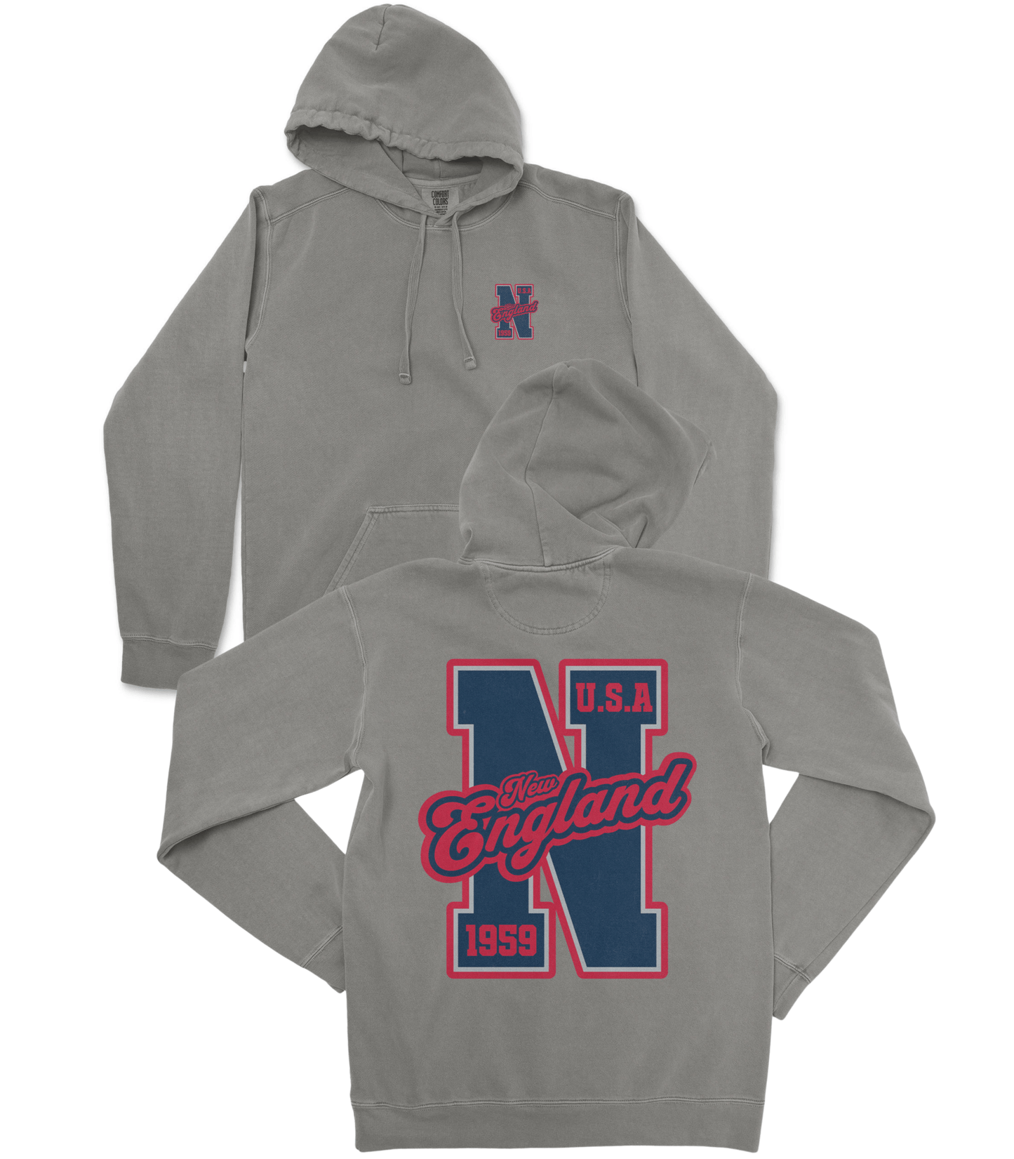 New England Football Premium Hoodie - Old Time Sports