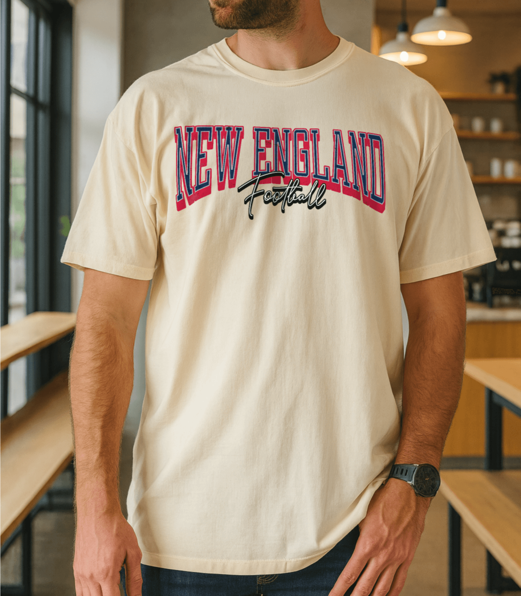 New England Football T-Shirt - Old Time Sports