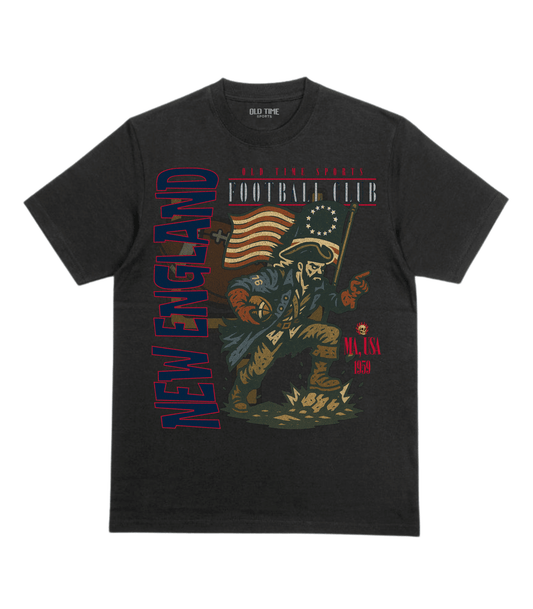 New England Football v2 T-Shirt - Old Time Sports