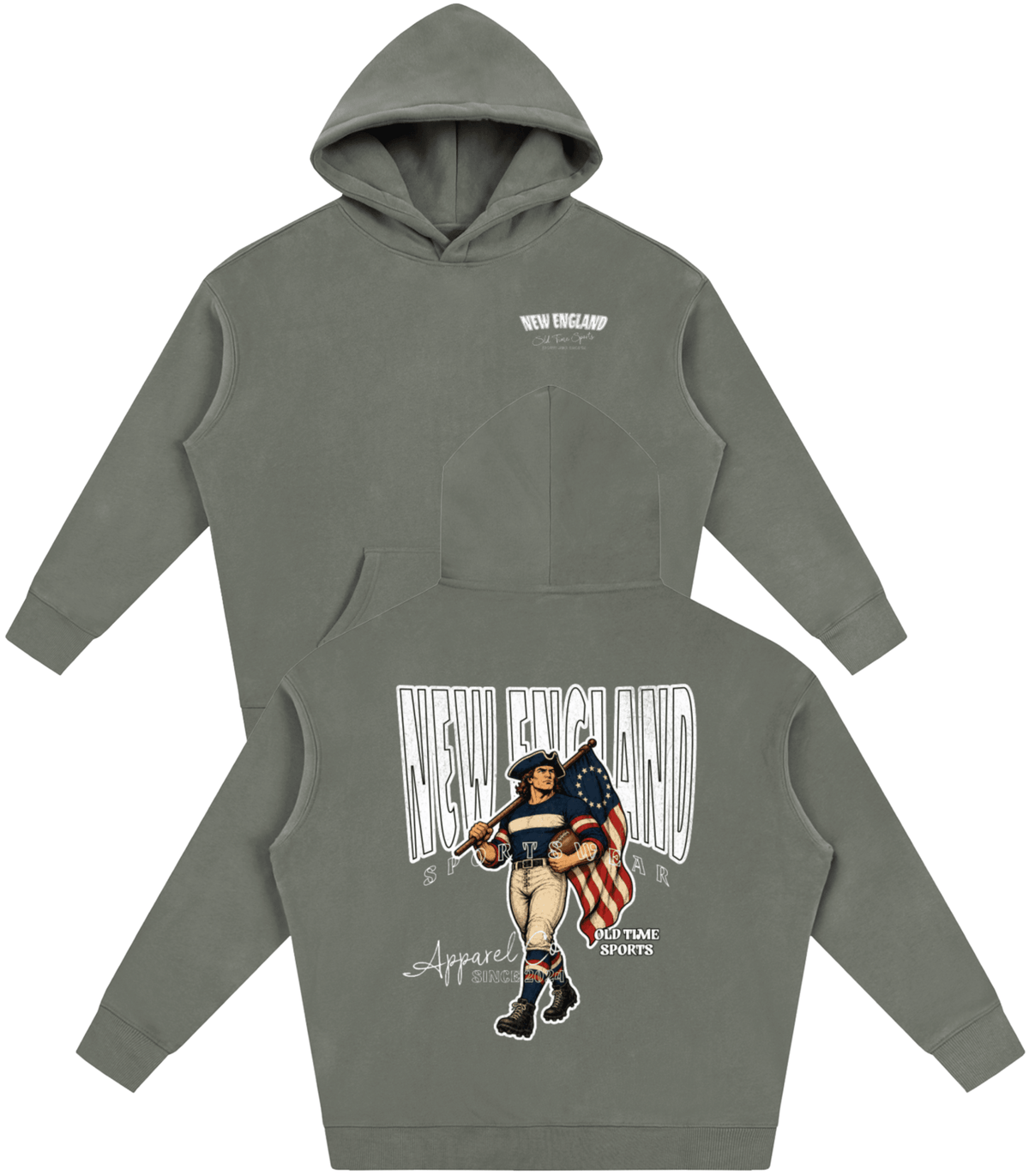 New England Sportswear Warmup Hoodie - Old Time Sports