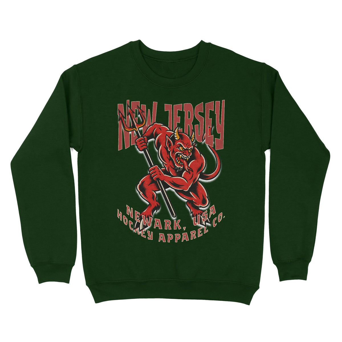 New Jersey Hockey Appl. Crewneck - Old Time Sports